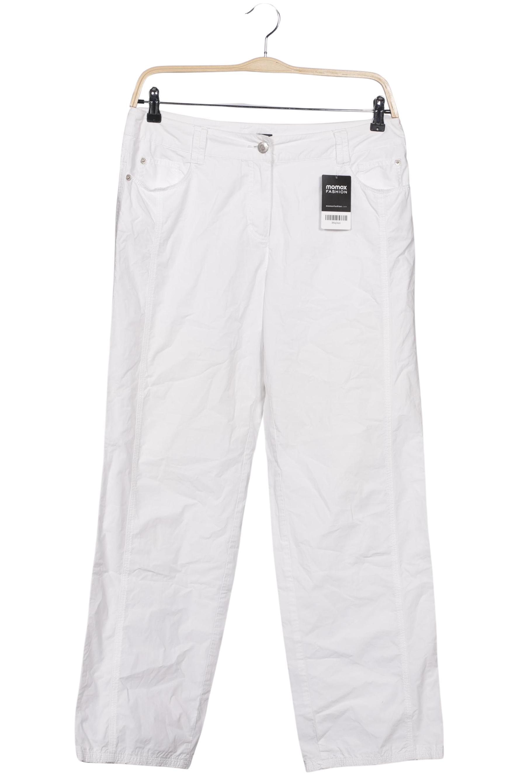 

Gerry Weber Damen Stoffhose, weiß, Gr. 42