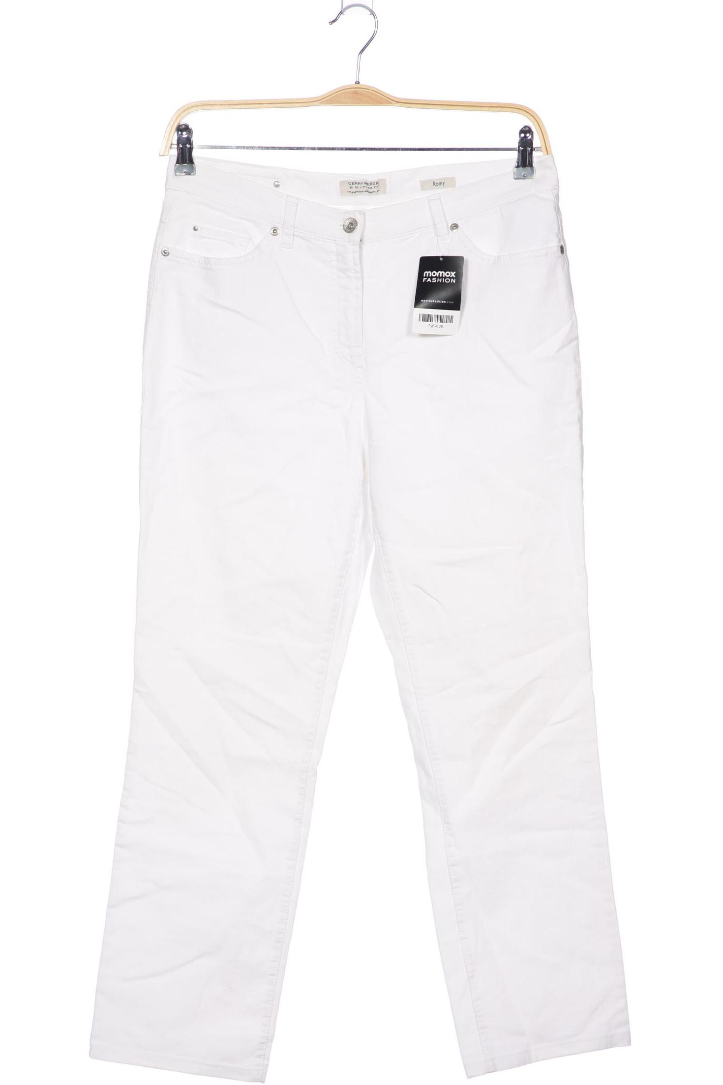 

Gerry Weber Damen Jeans, weiß, Gr. 42