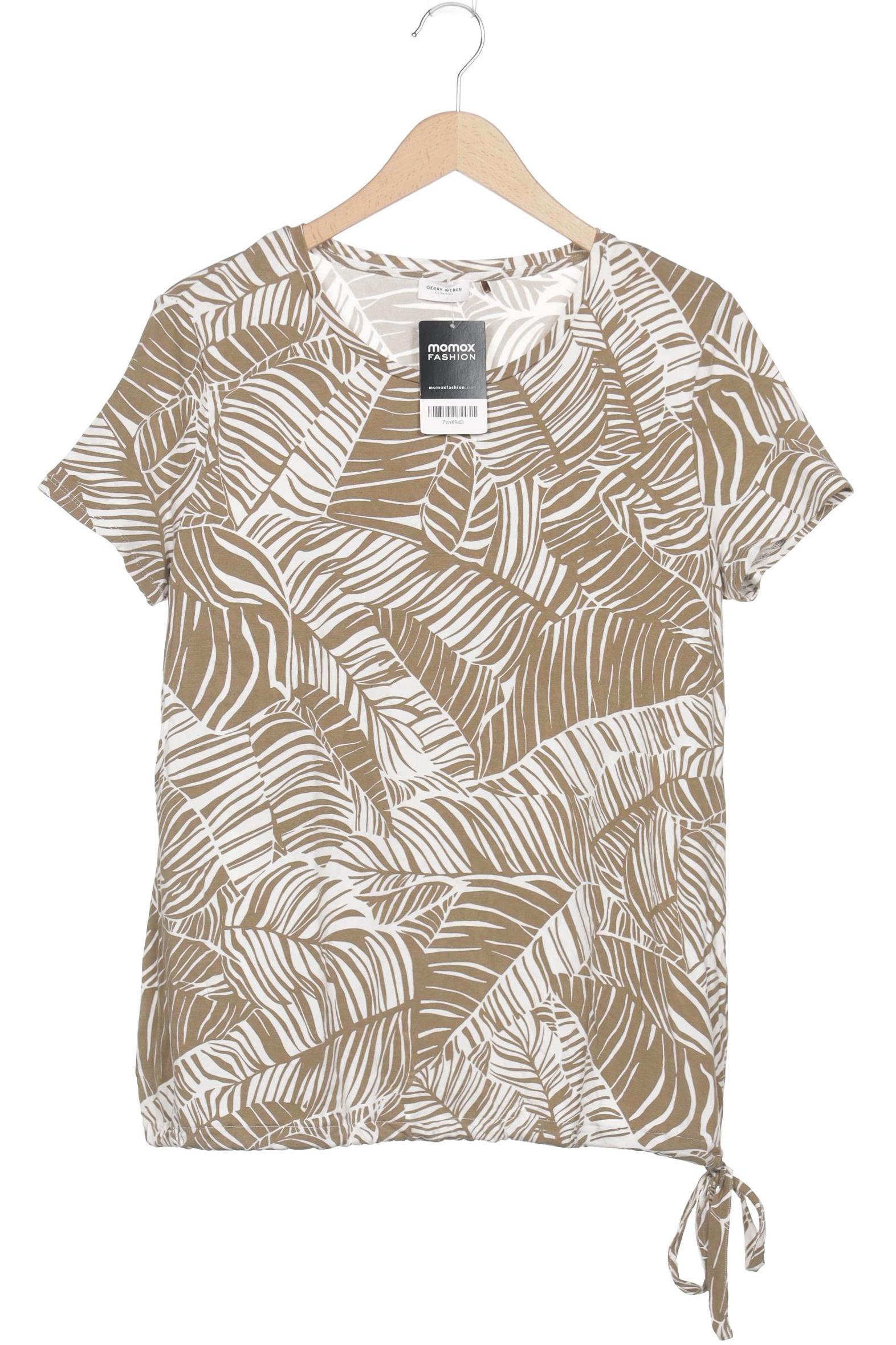 

Gerry Weber Damen T-Shirt, weiß, Gr. 40