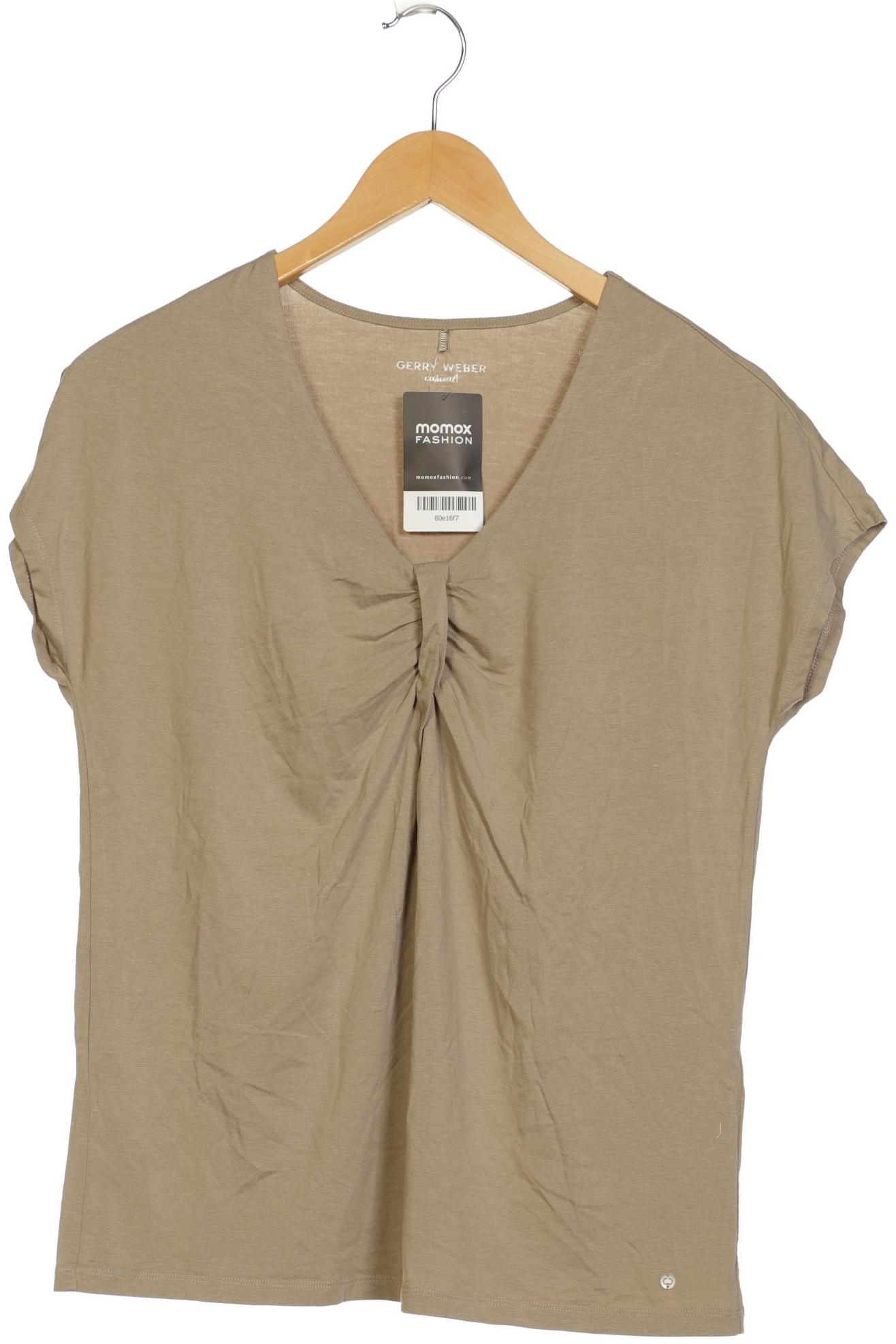 

Gerry Weber Damen T-Shirt, beige, Gr. 38