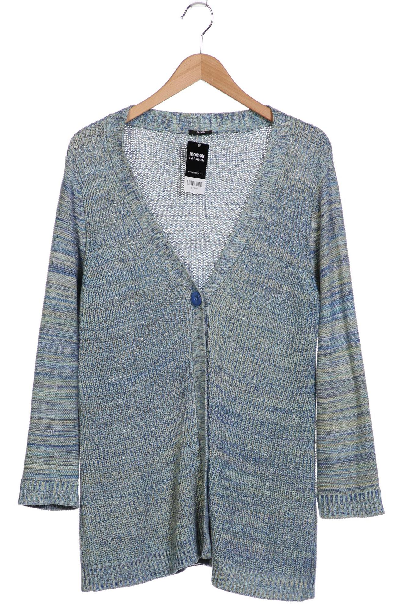

Gerry Weber Damen Strickjacke, blau, Gr. 44