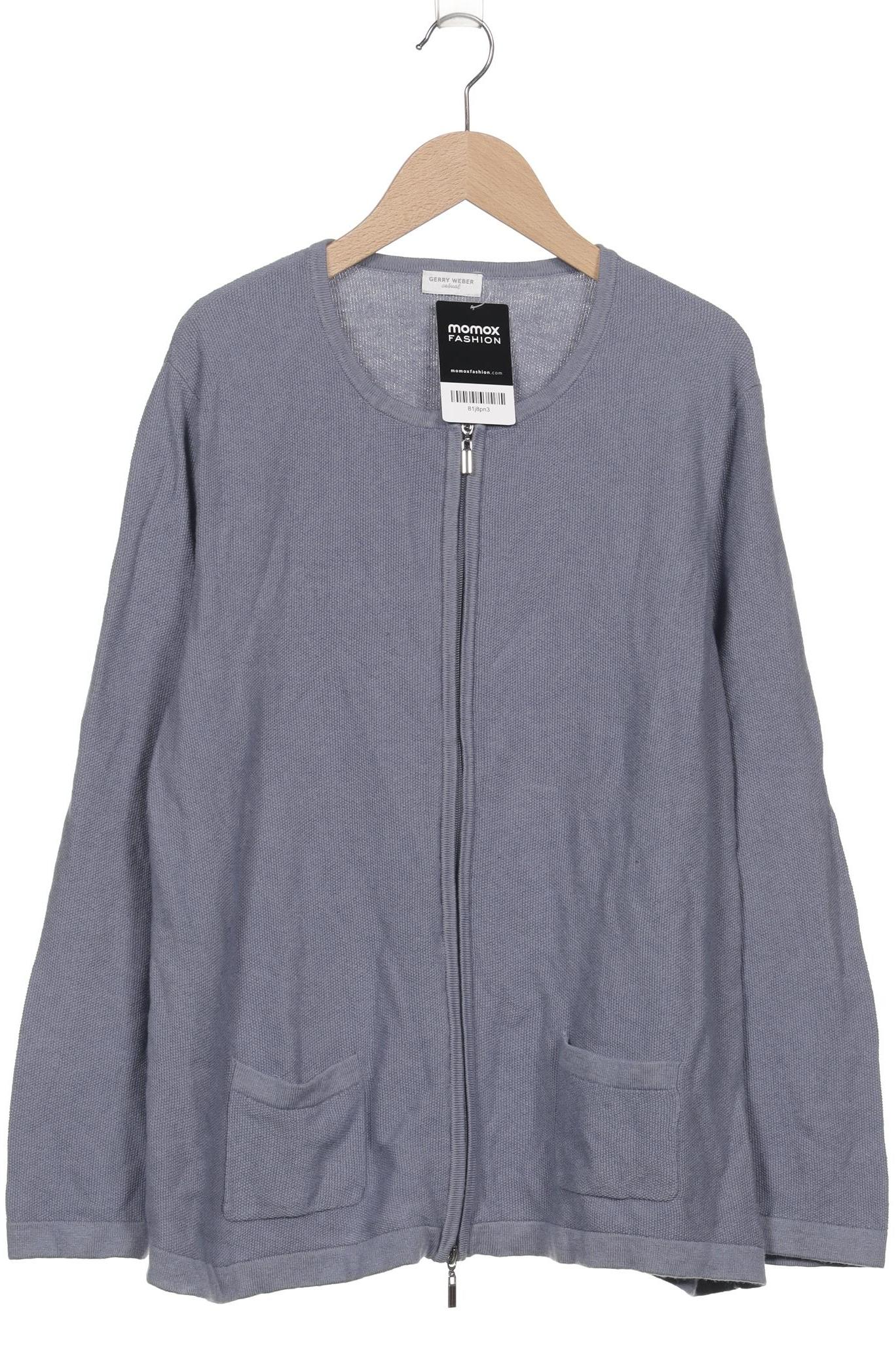 

Gerry Weber Damen Strickjacke, blau, Gr. 46