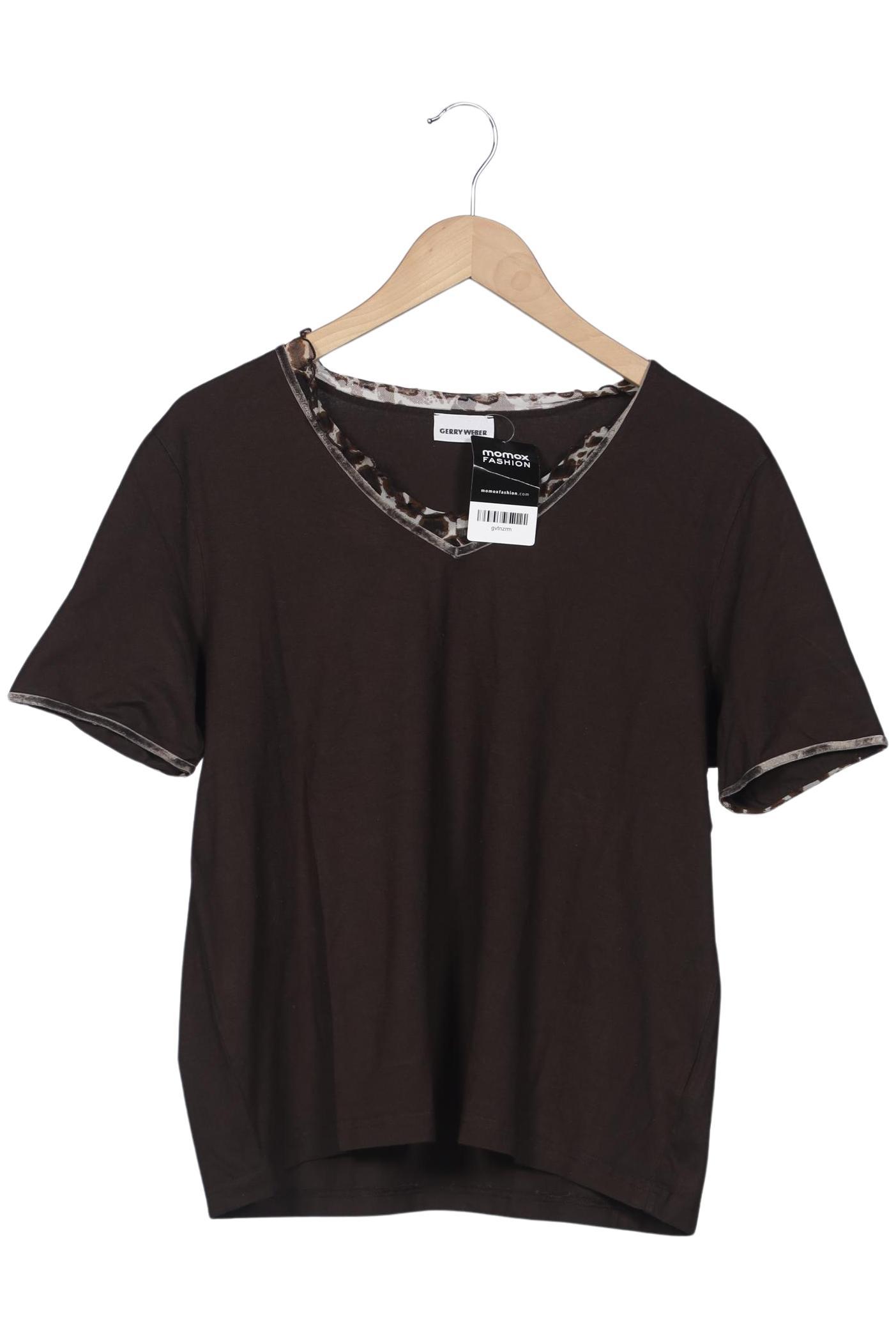 

Gerry Weber Damen T-Shirt, braun, Gr. 44