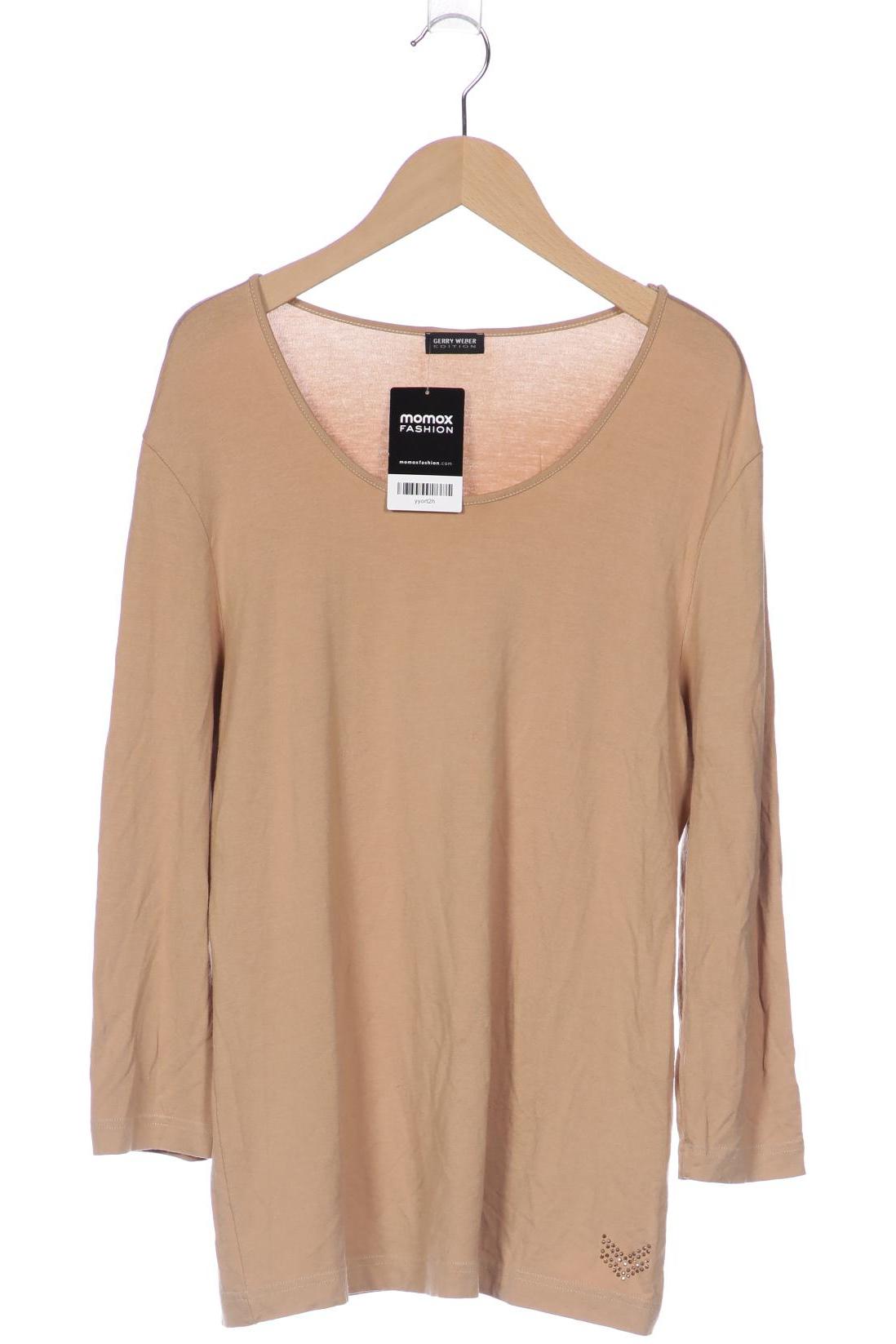 

Gerry Weber Damen Langarmshirt, beige, Gr. 42