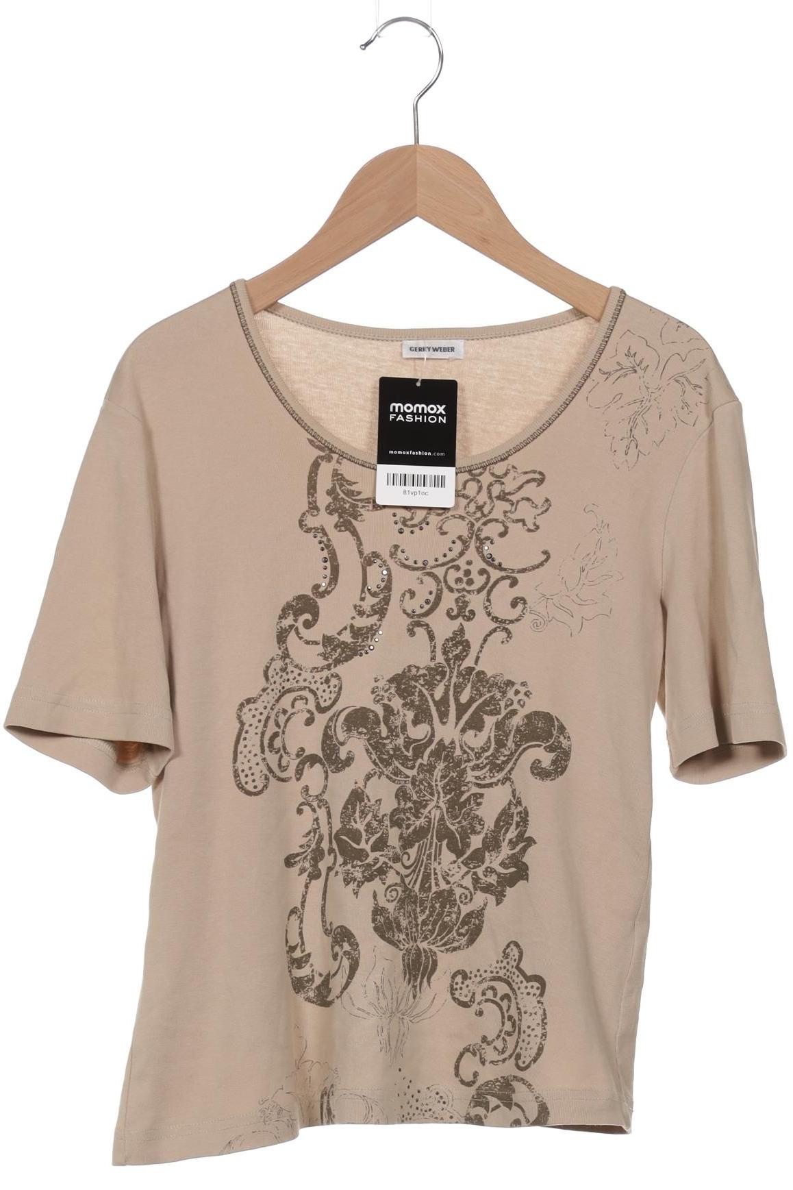 

Gerry Weber Damen T-Shirt, beige, Gr. 38