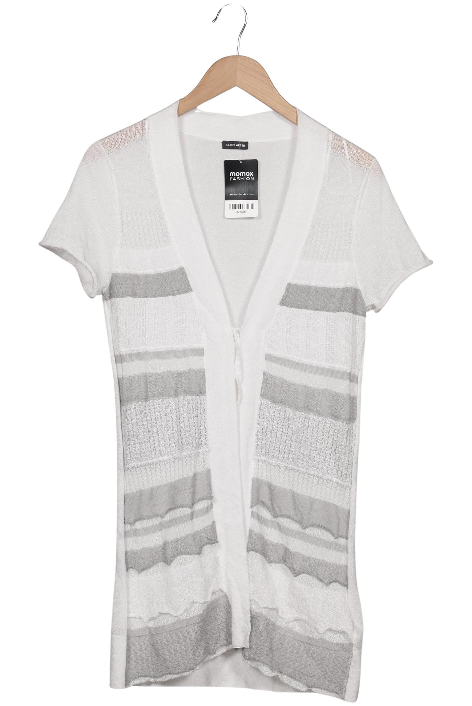 

Gerry Weber Damen Strickjacke, weiß, Gr. 38