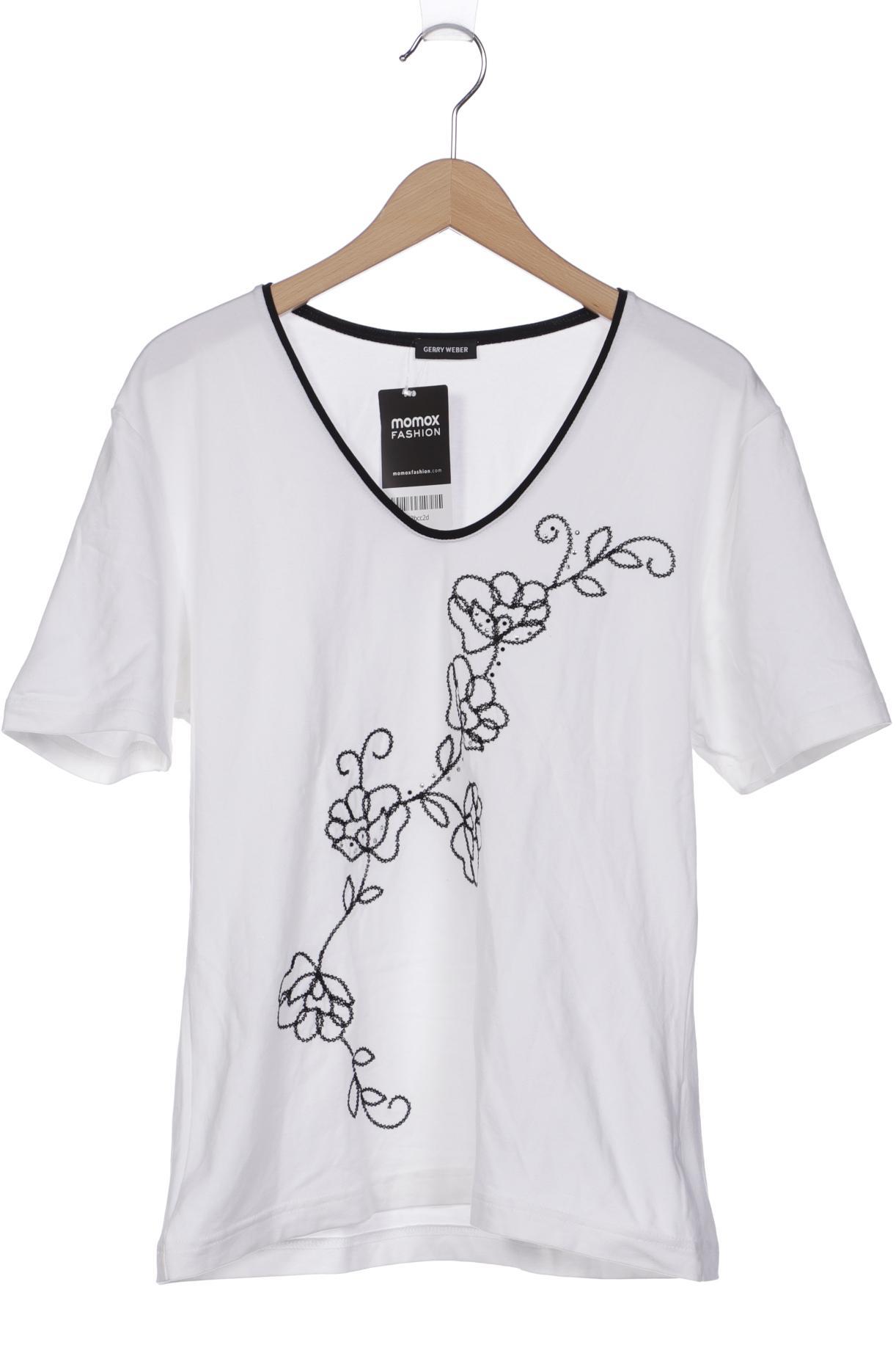 

Gerry Weber Damen T-Shirt, weiß, Gr. 38