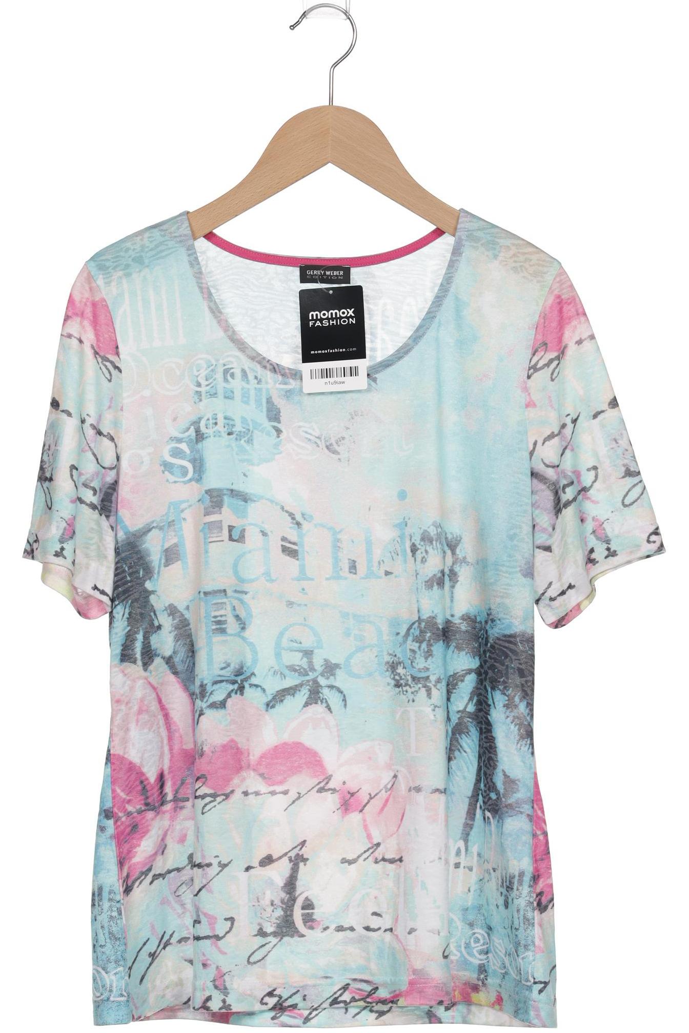 

Gerry Weber Damen T-Shirt, mehrfarbig, Gr. 38