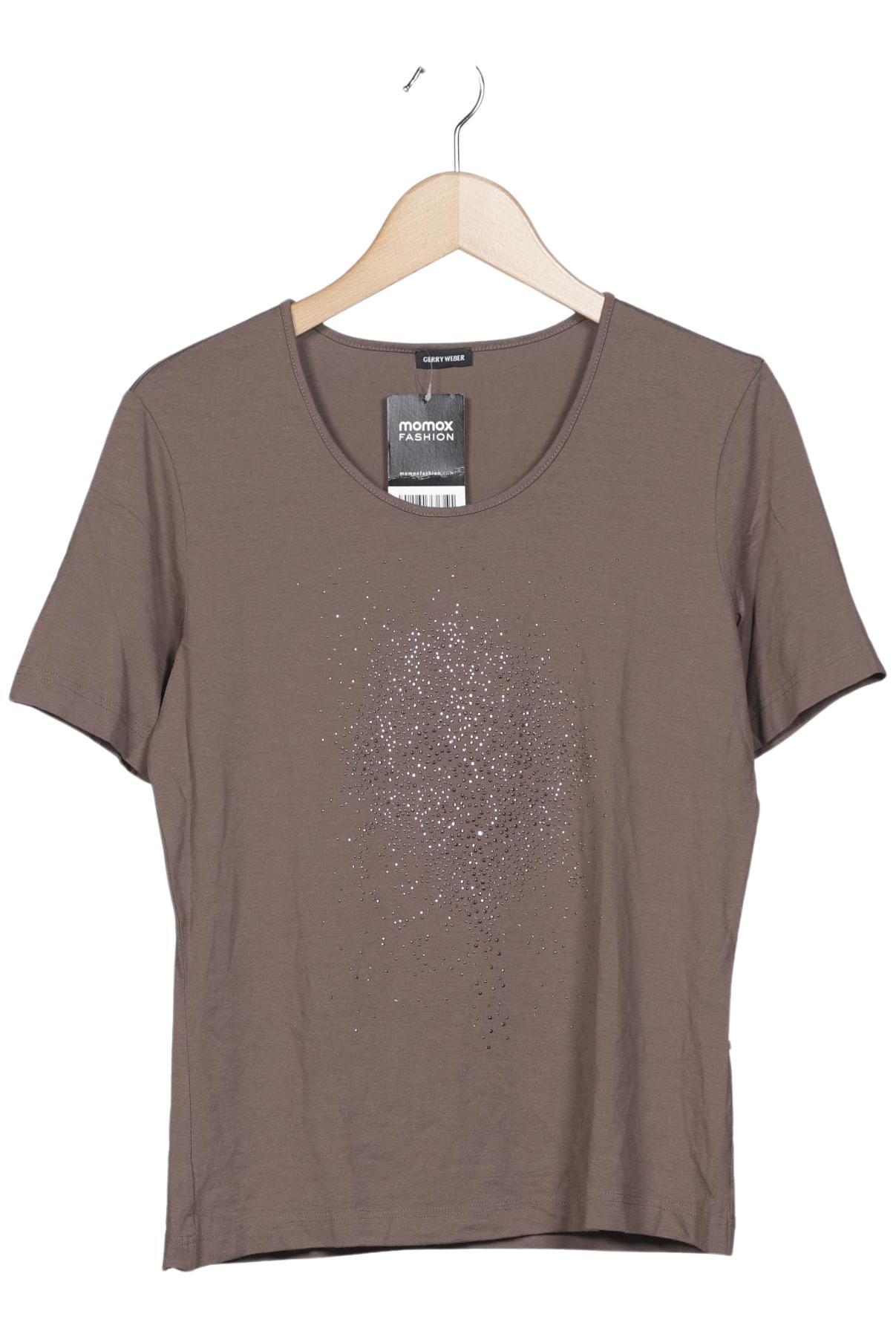 

Gerry Weber Damen T-Shirt, braun, Gr. 38