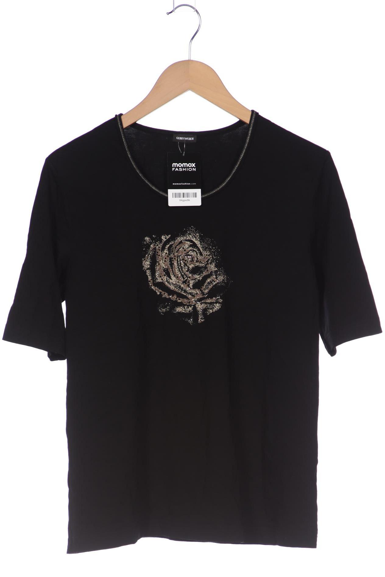 

Gerry Weber Damen T-Shirt, schwarz, Gr. 44