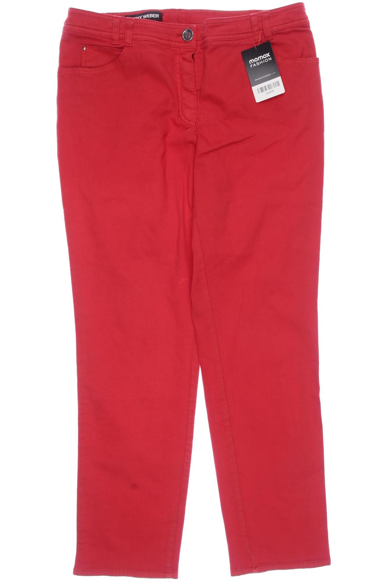 

Gerry Weber Damen Jeans, rot, Gr. 32