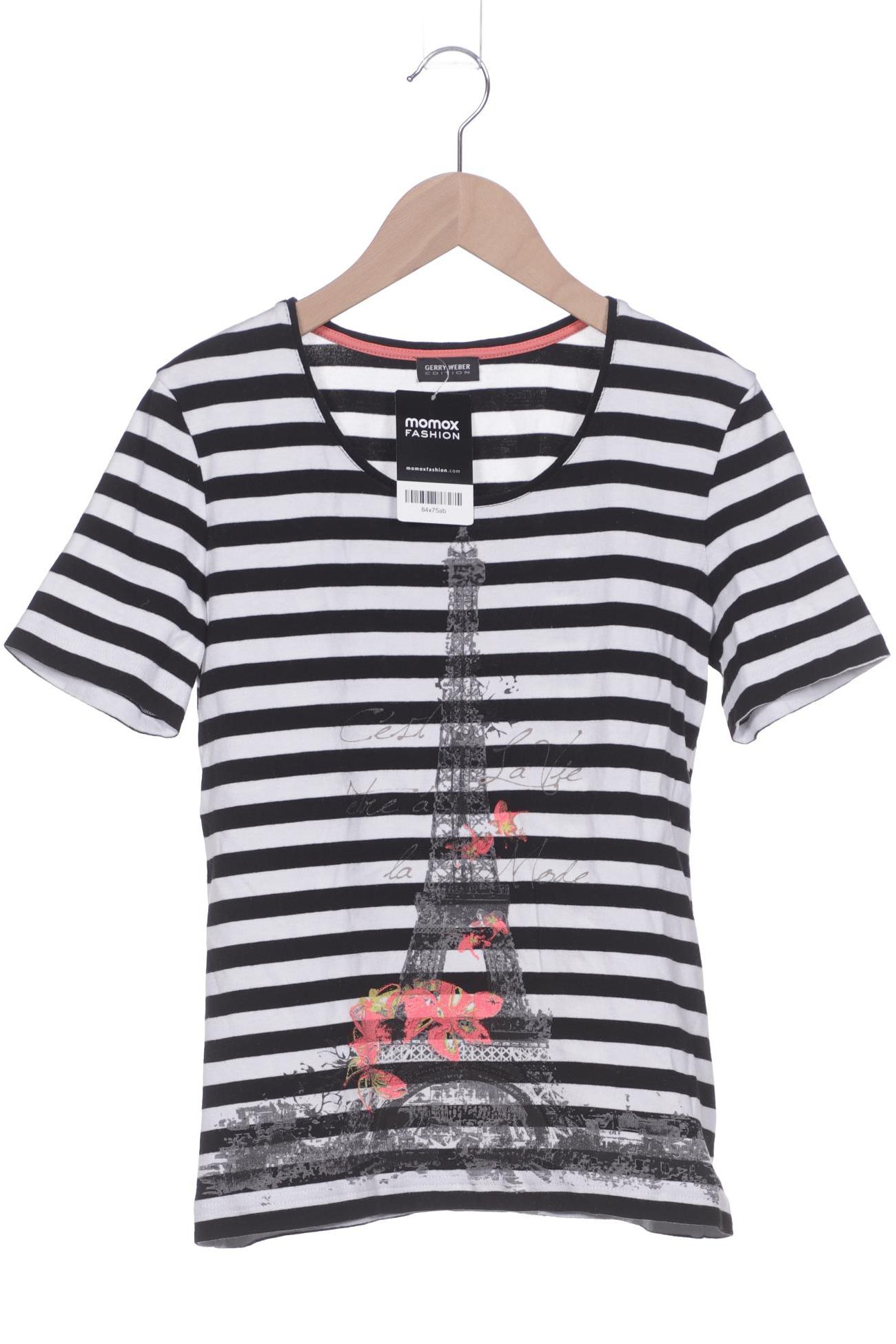 

Gerry Weber Damen T-Shirt, schwarz, Gr. 36