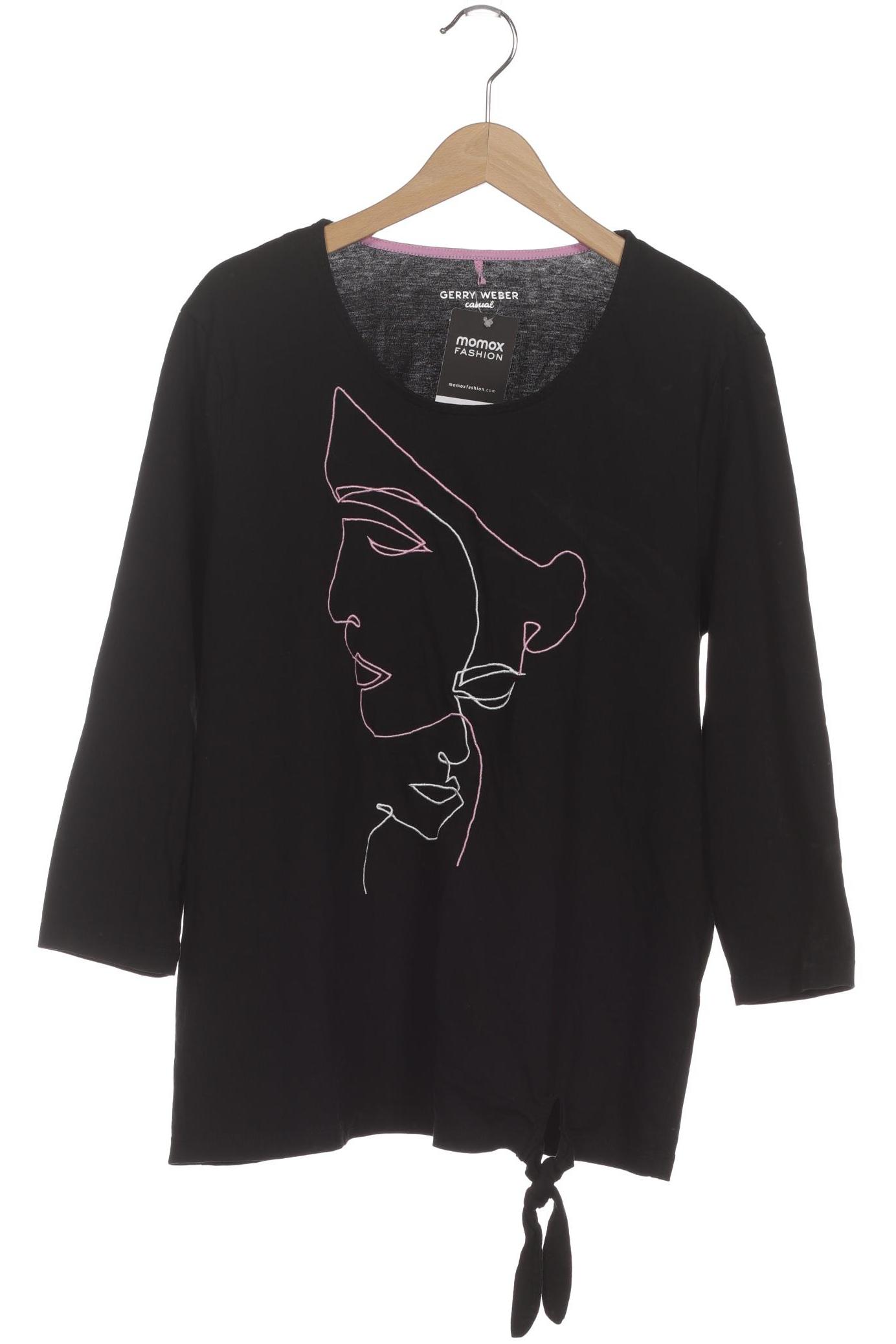 

Gerry Weber Damen Langarmshirt, schwarz, Gr. 42