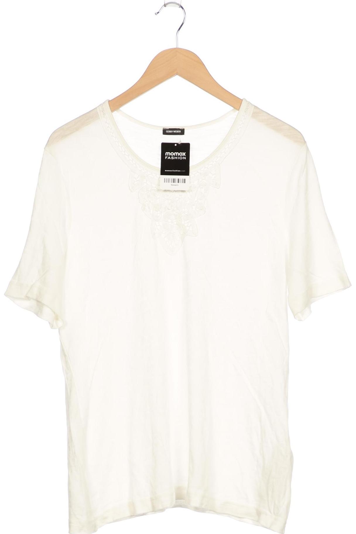 

Gerry Weber Damen T-Shirt, weiß, Gr. 44