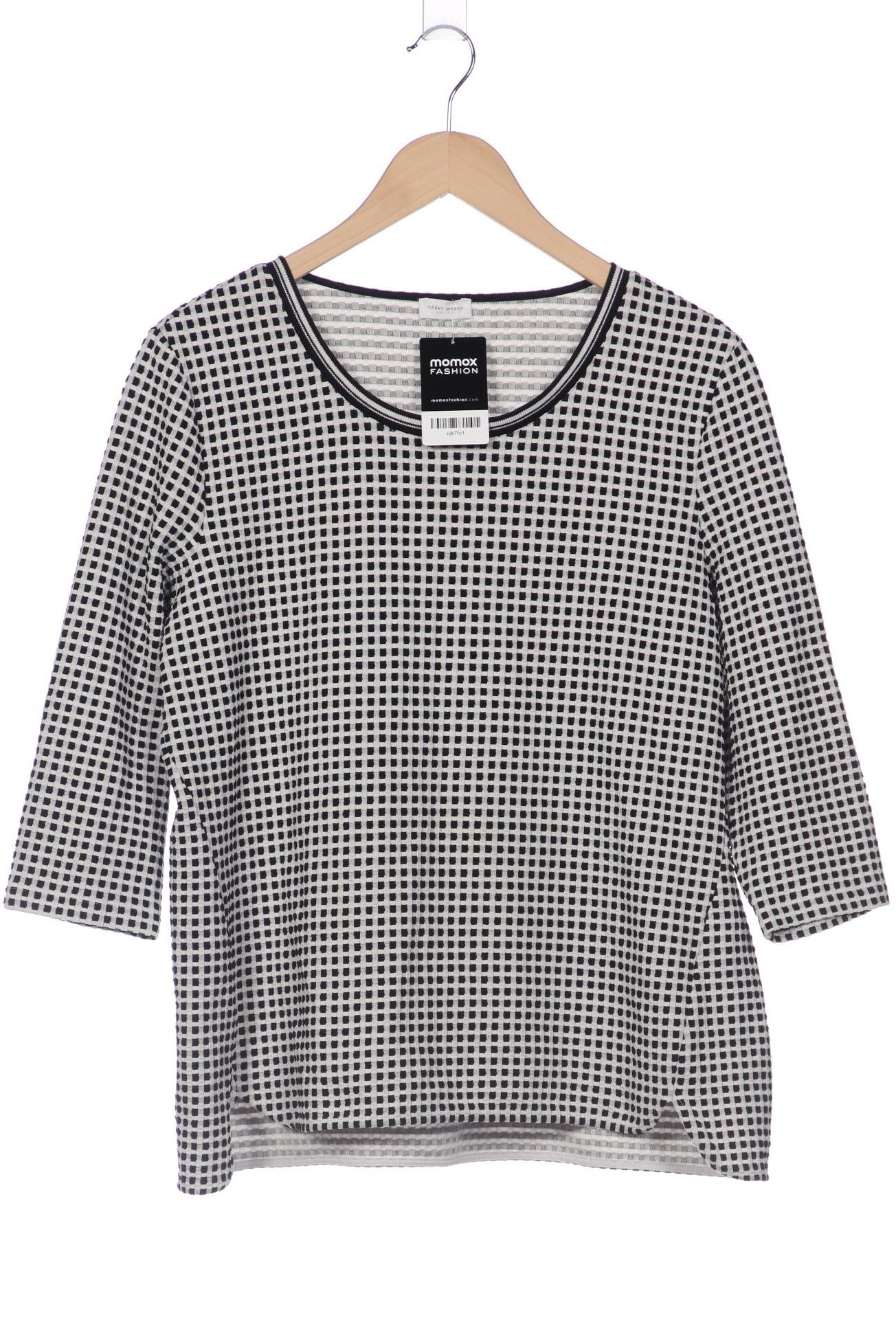 

Gerry Weber Damen Langarmshirt, weiß, Gr. 44