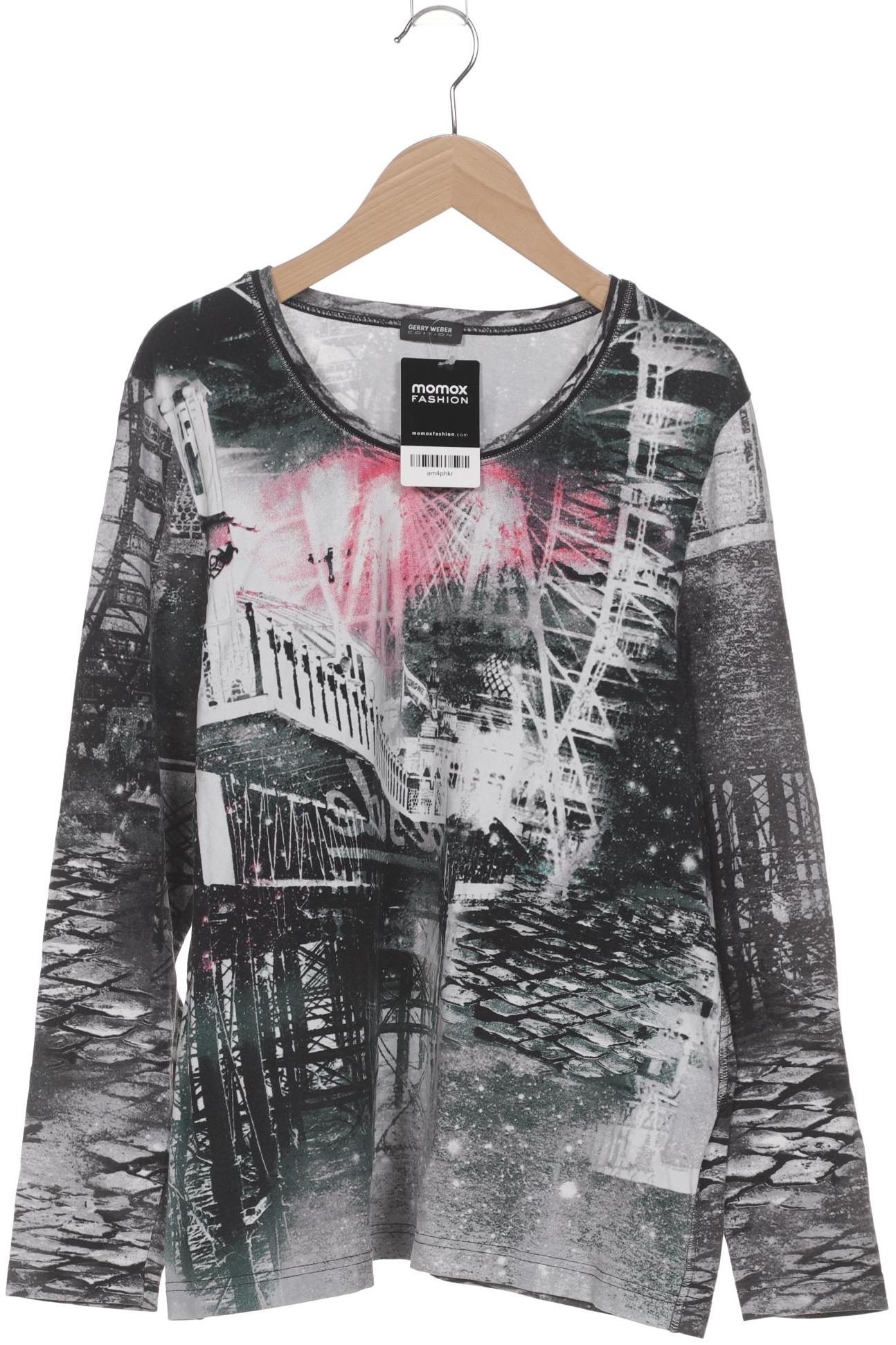 

Gerry Weber Damen Langarmshirt, grau, Gr. 44