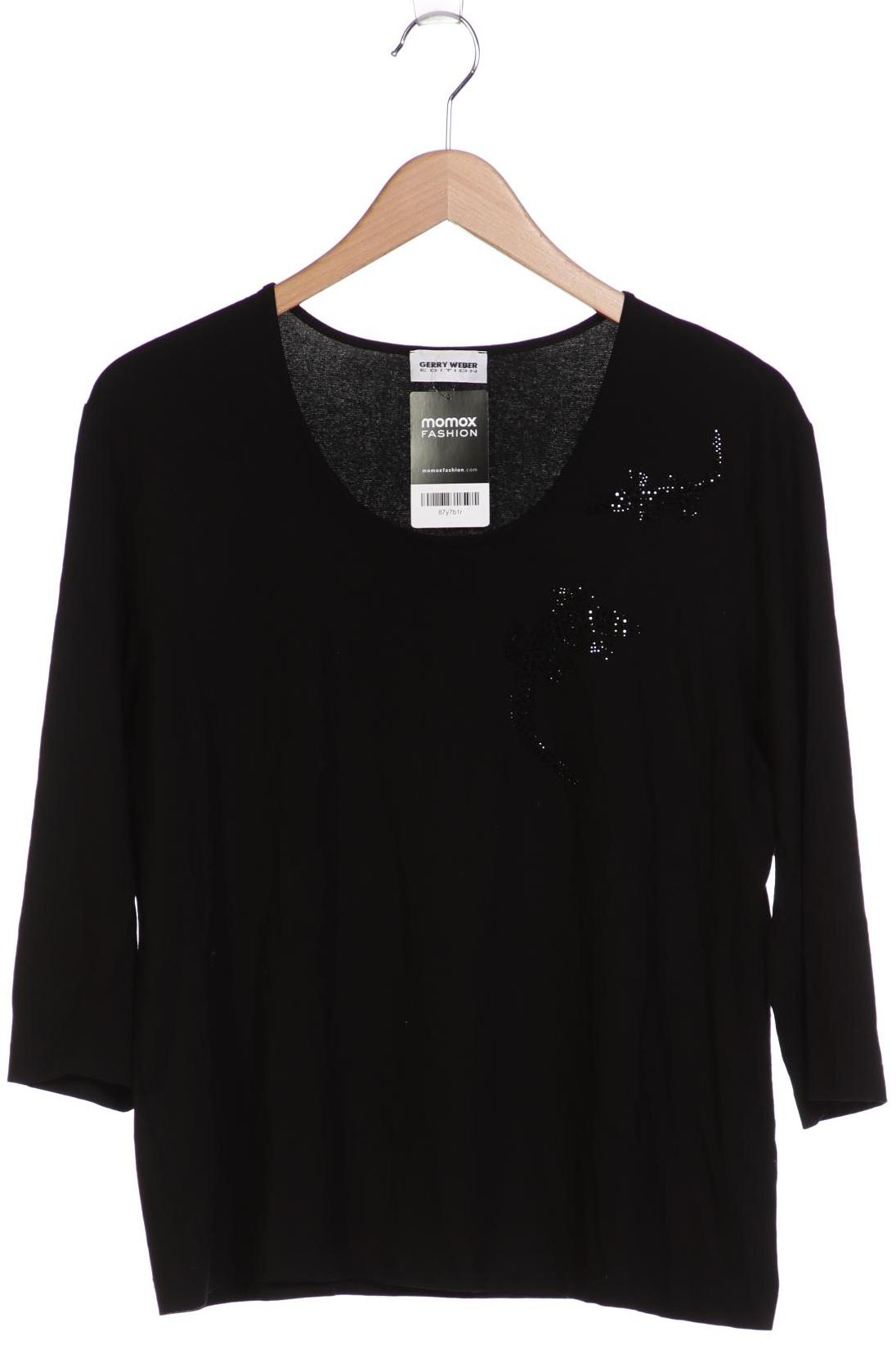 

Gerry Weber Damen Langarmshirt, schwarz, Gr. 44