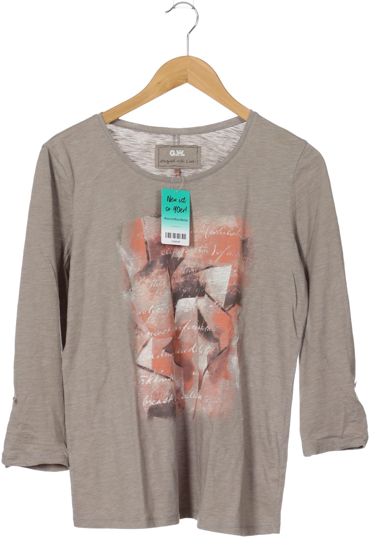 Thumbnail - Gerry Weber Damen Langarmshirt, grau, Gr. 42