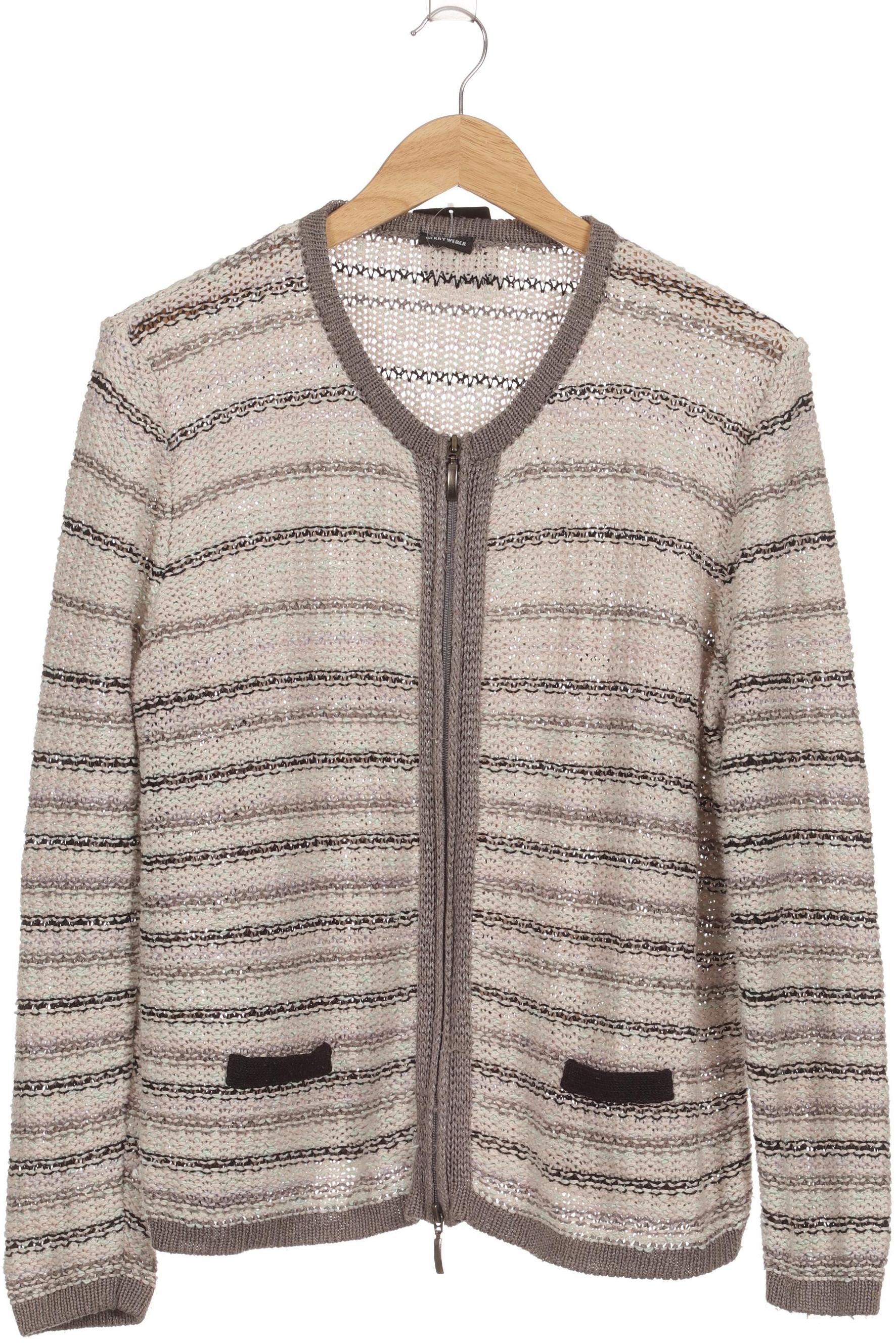 

Gerry Weber Damen Strickjacke, beige, Gr. 46