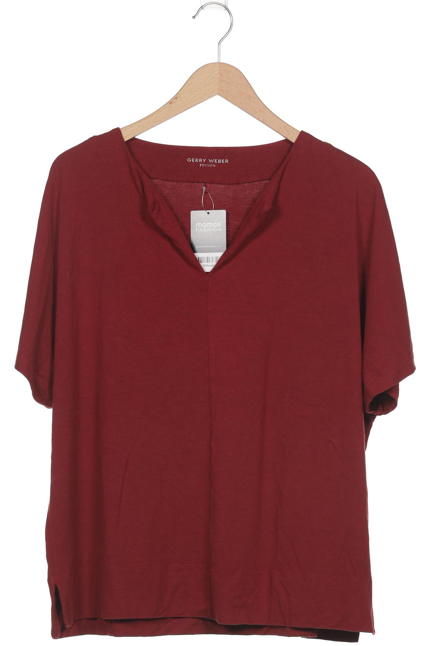 

Gerry Weber Damen T-Shirt, bordeaux, Gr. 44