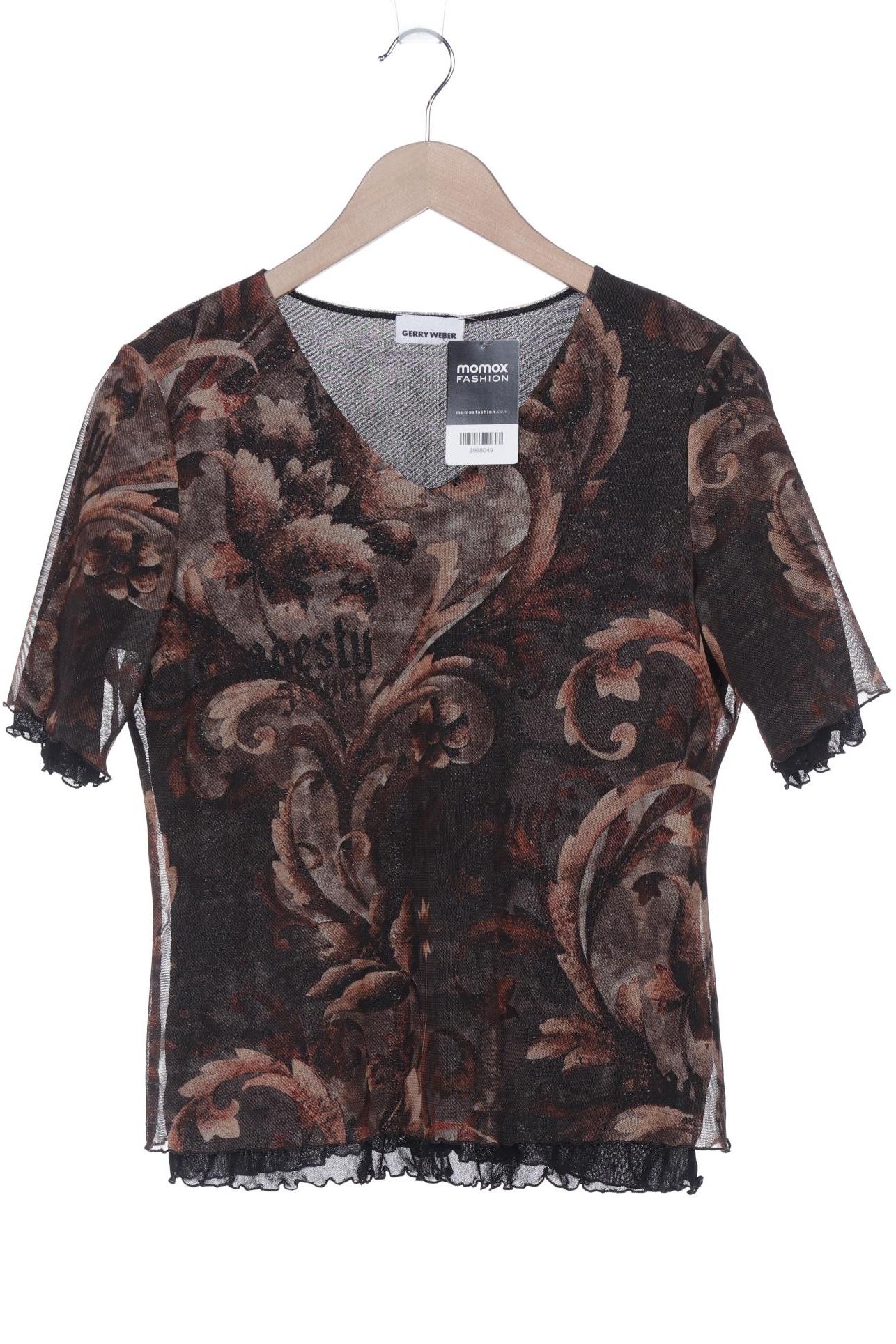 

Gerry Weber Damen T-Shirt, braun, Gr. 42