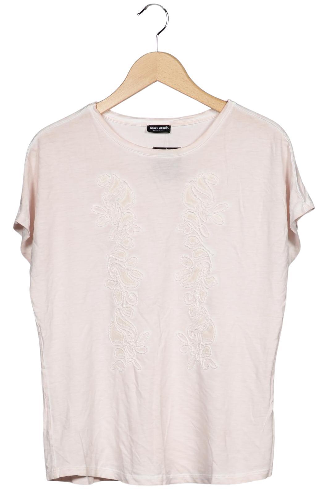 

Gerry Weber Damen T-Shirt, beige, Gr. 38