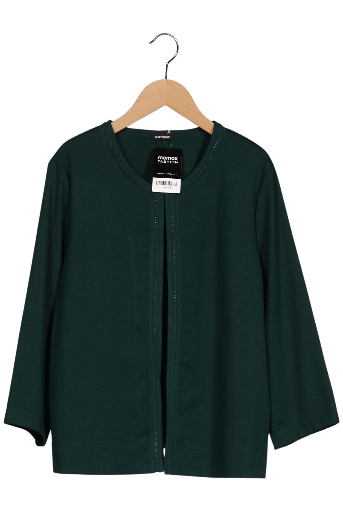 

Gerry Weber Damen Strickjacke, grün, Gr. 48