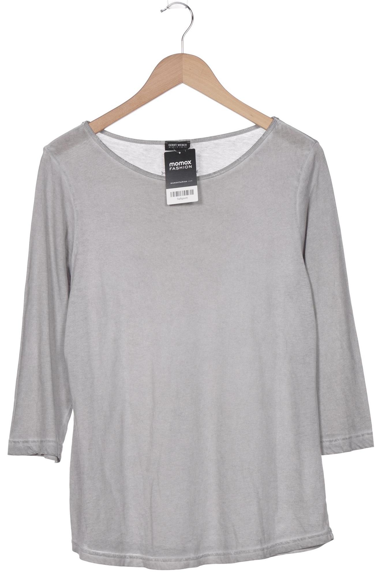 

Gerry Weber Damen Langarmshirt, grau, Gr. 44