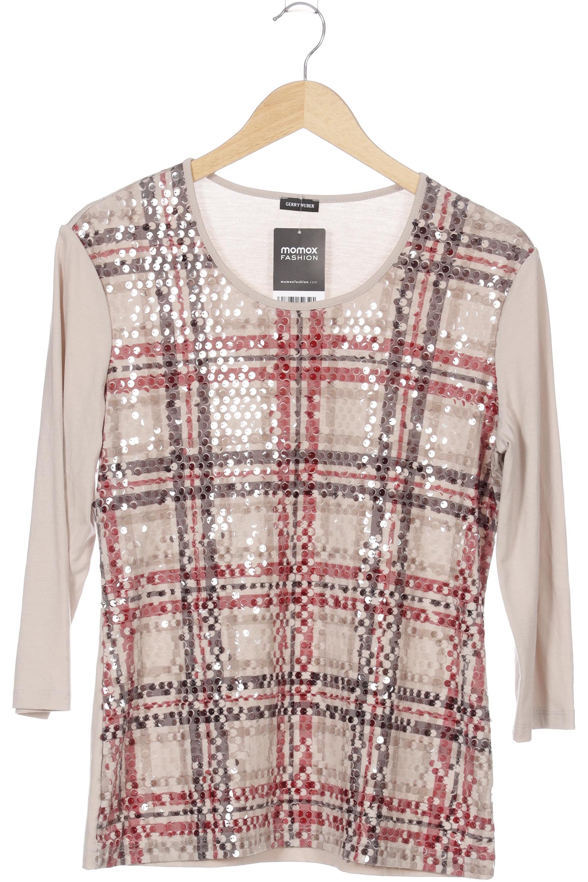 

Gerry Weber Damen Langarmshirt, beige, Gr. 40