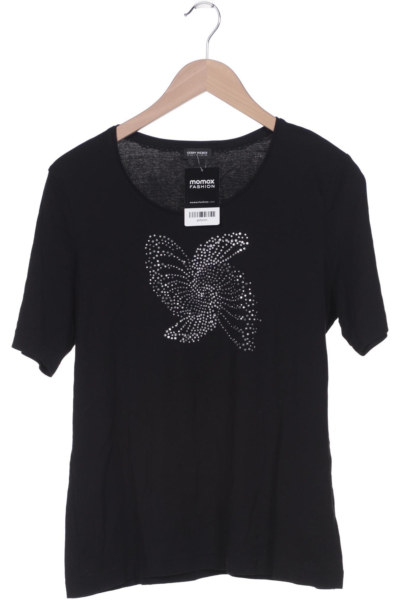 

Gerry Weber Damen T-Shirt, schwarz, Gr. 38