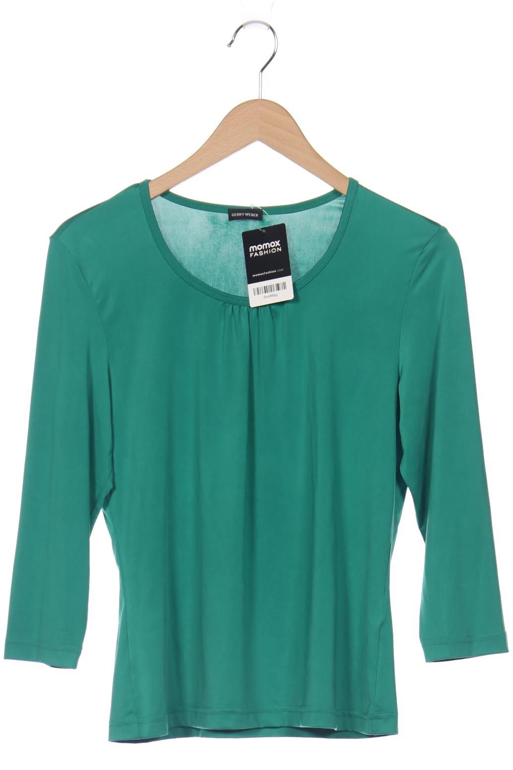 

Gerry Weber Damen Langarmshirt, grün, Gr. 38