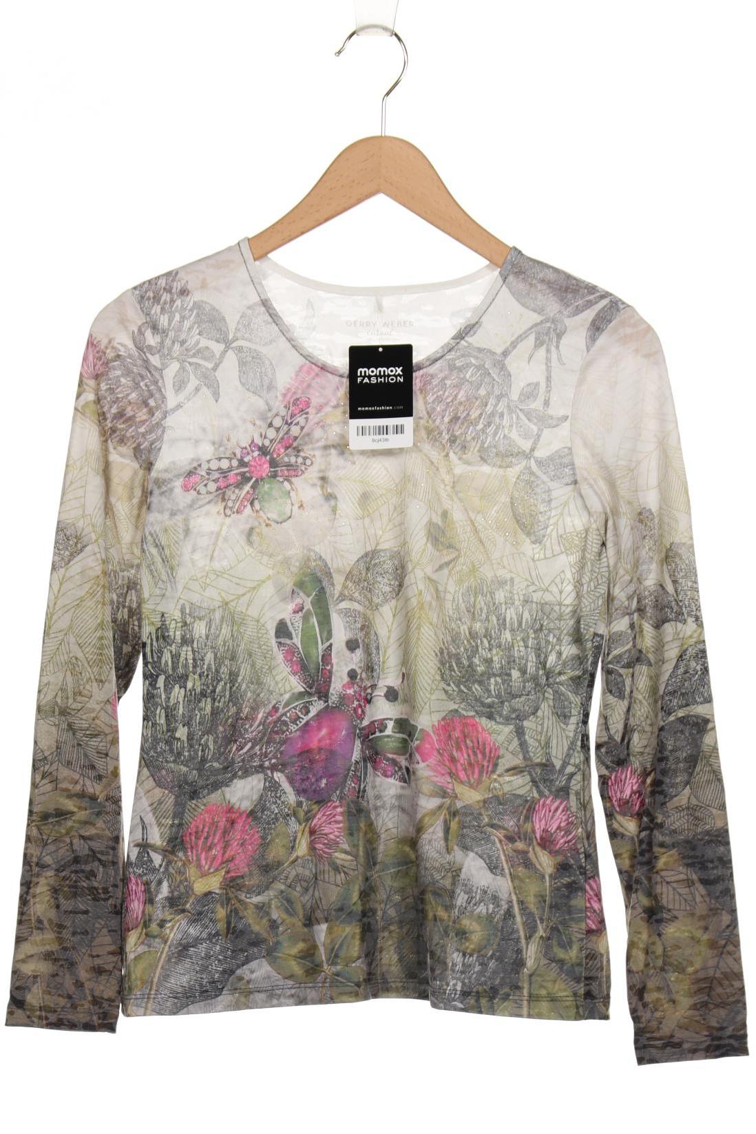 

Gerry Weber Damen Langarmshirt, grün, Gr. 38