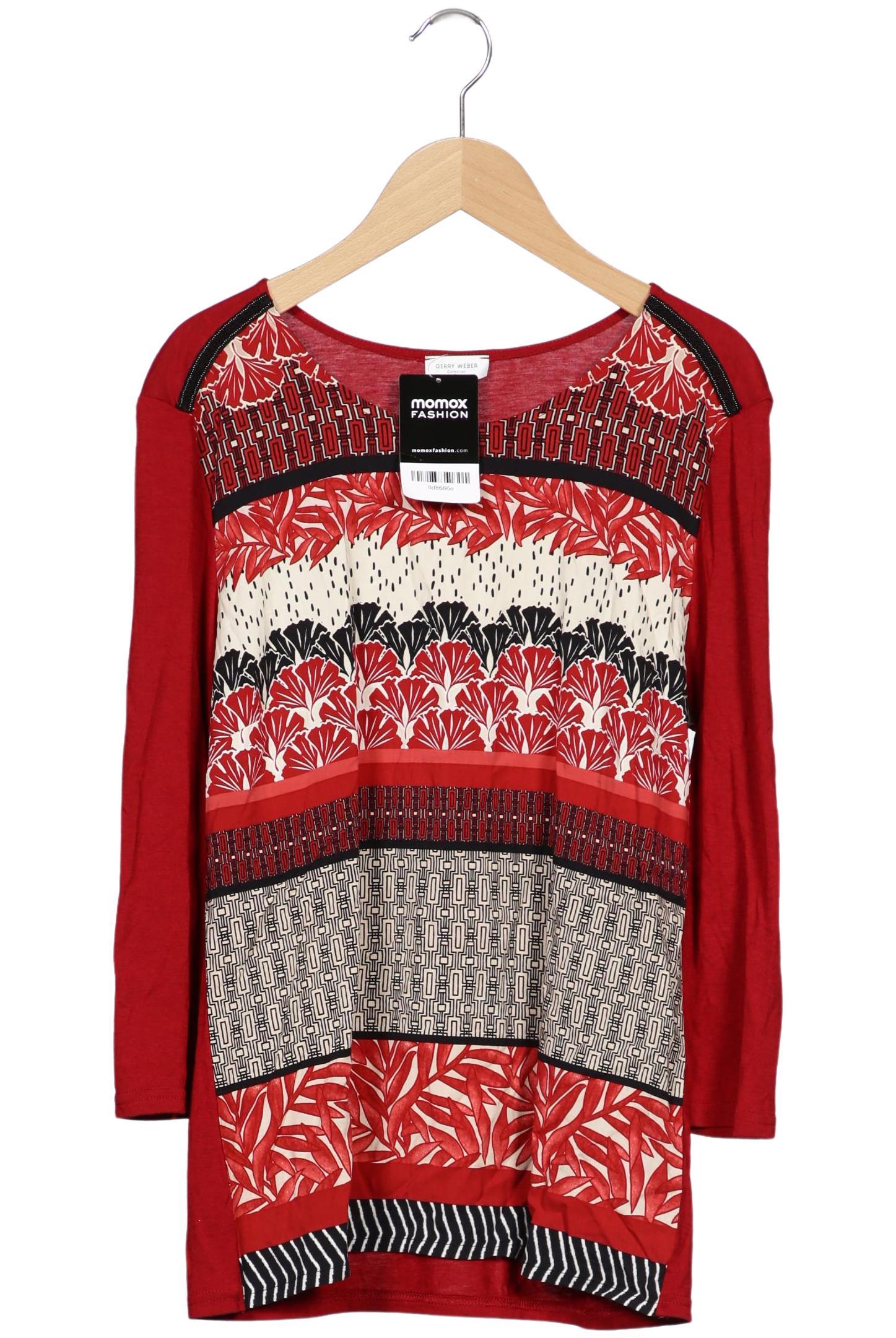 

Gerry Weber Damen Langarmshirt, rot, Gr. 38