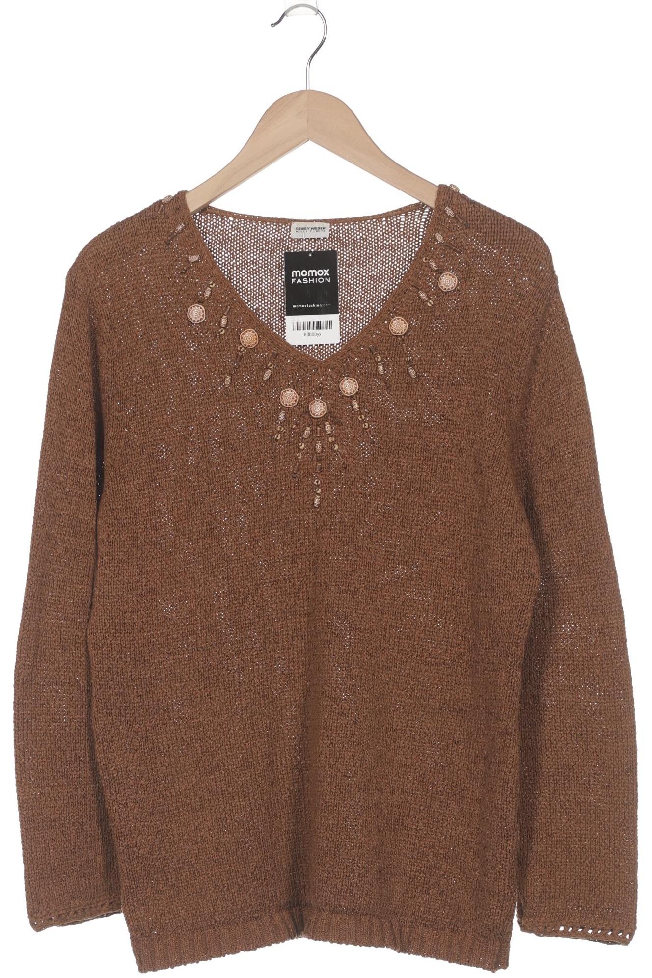 

Gerry Weber Damen Pullover, braun, Gr. 42