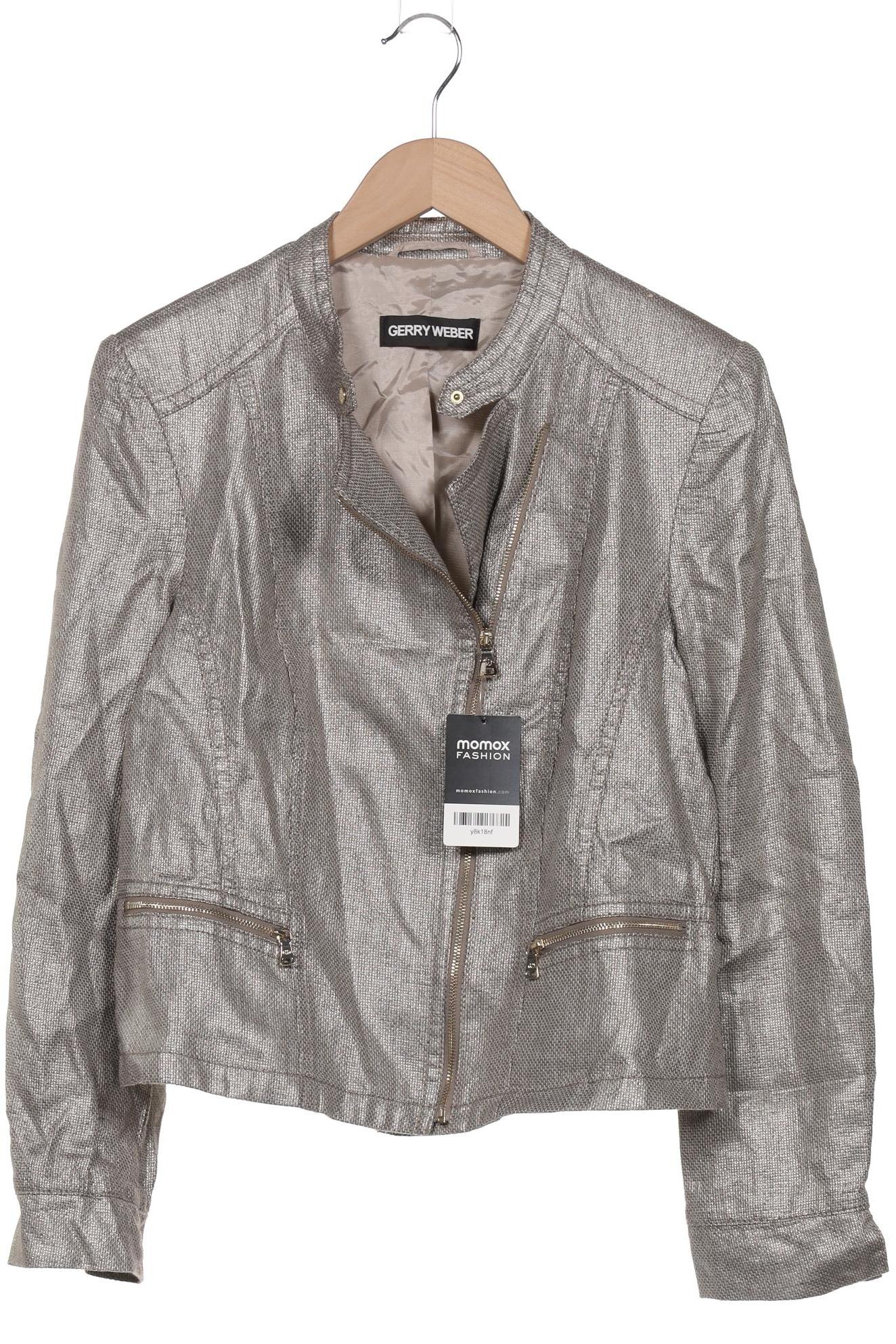 

Gerry Weber Damen Jacke, silber, Gr. 40