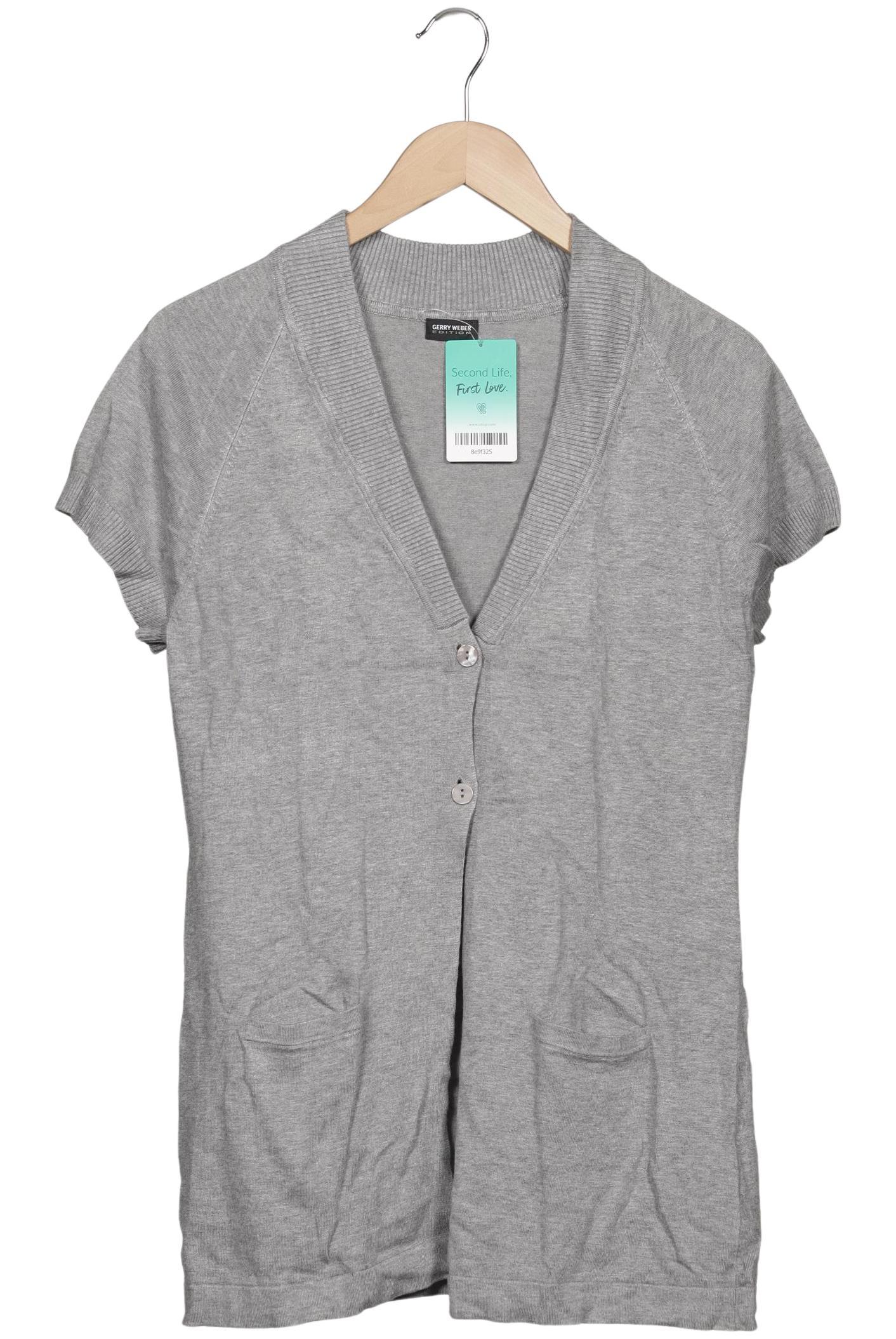 

Gerry Weber Damen Strickjacke, grau, Gr. 38