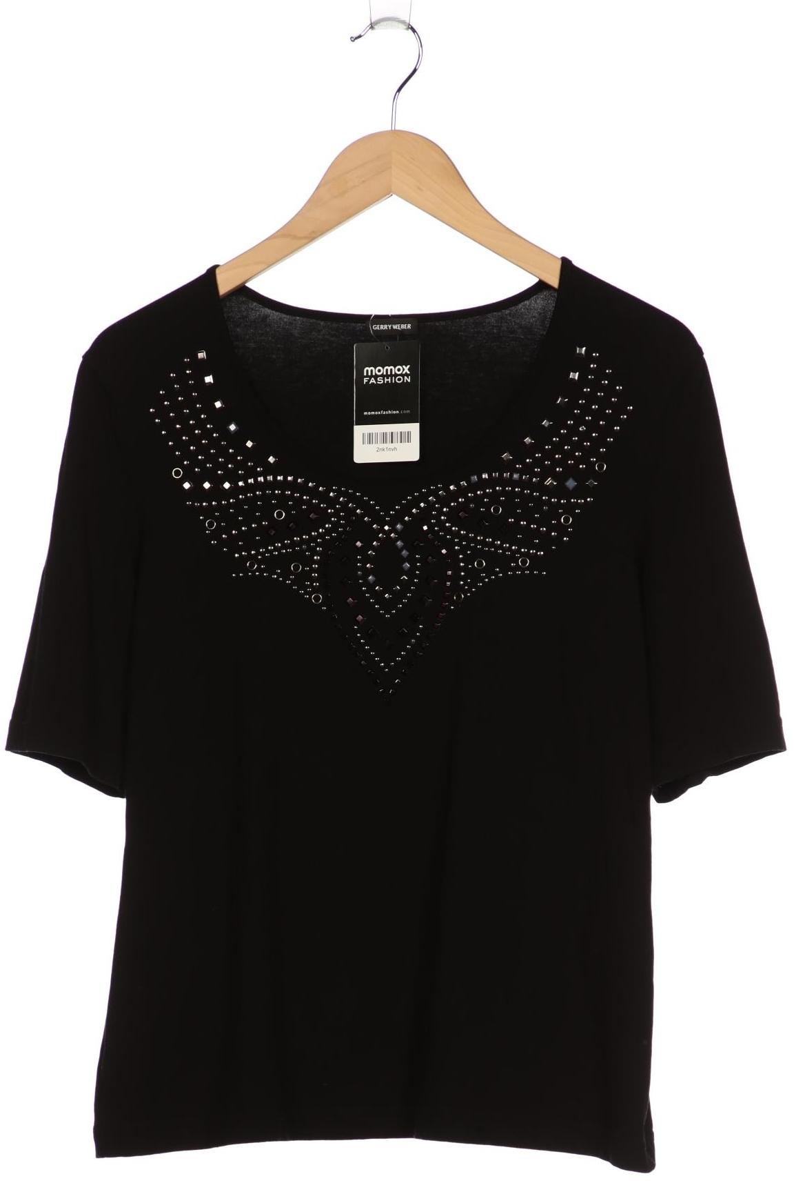 

Gerry Weber Damen T-Shirt, schwarz, Gr. 44