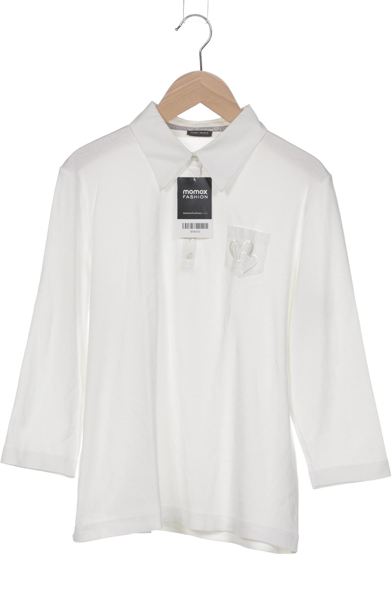

Gerry Weber Damen Poloshirt, weiß, Gr. 42