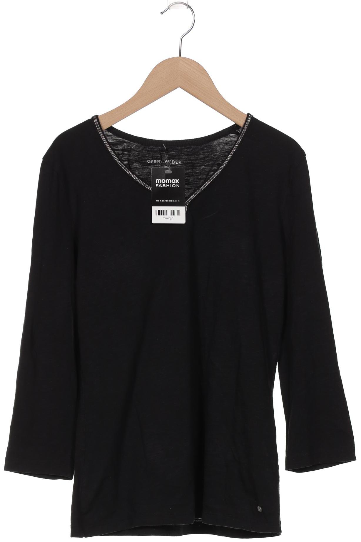 

Gerry Weber Damen Langarmshirt, schwarz, Gr. 38