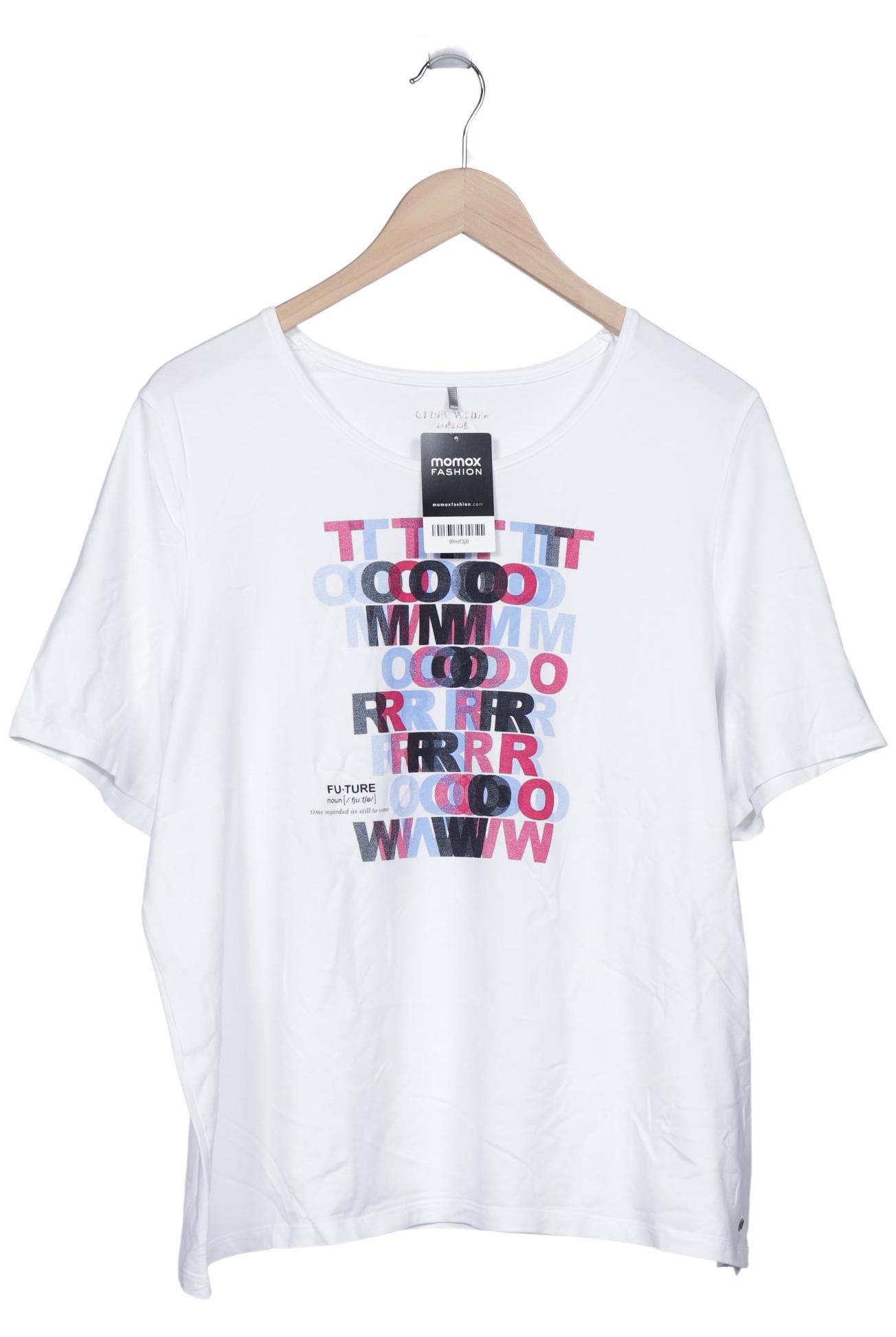 

Gerry Weber Damen T-Shirt, weiß, Gr. 48