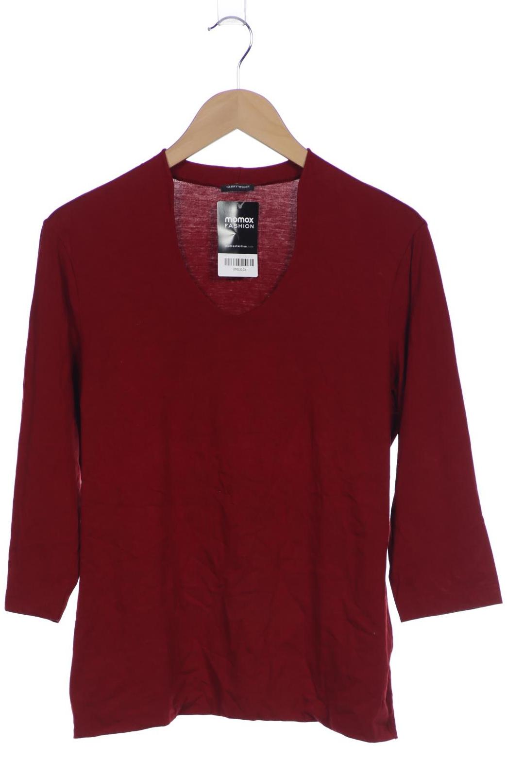 

Gerry Weber Damen Langarmshirt, rot, Gr. 42