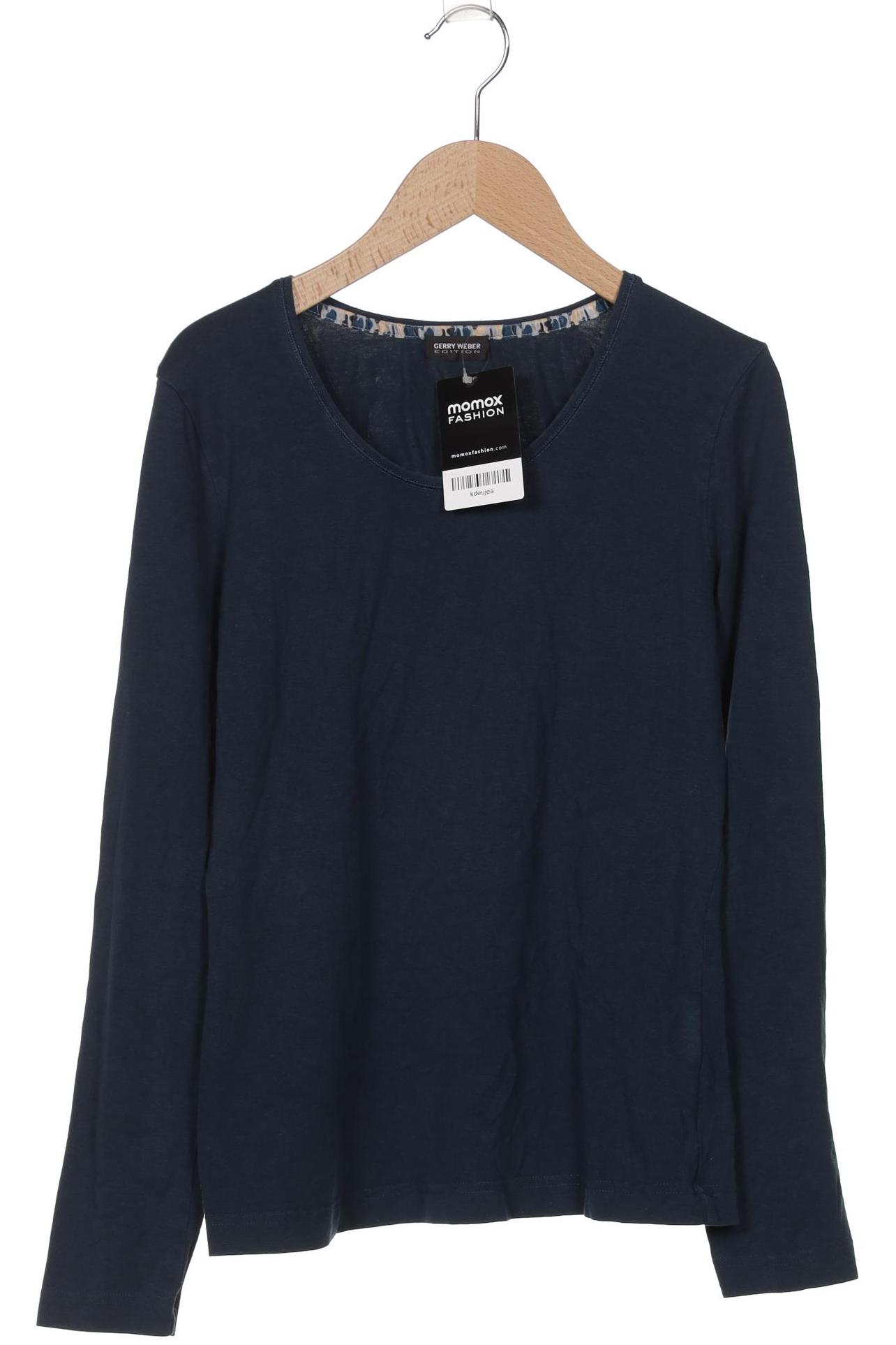 

Gerry Weber Damen Langarmshirt, marineblau, Gr. 36
