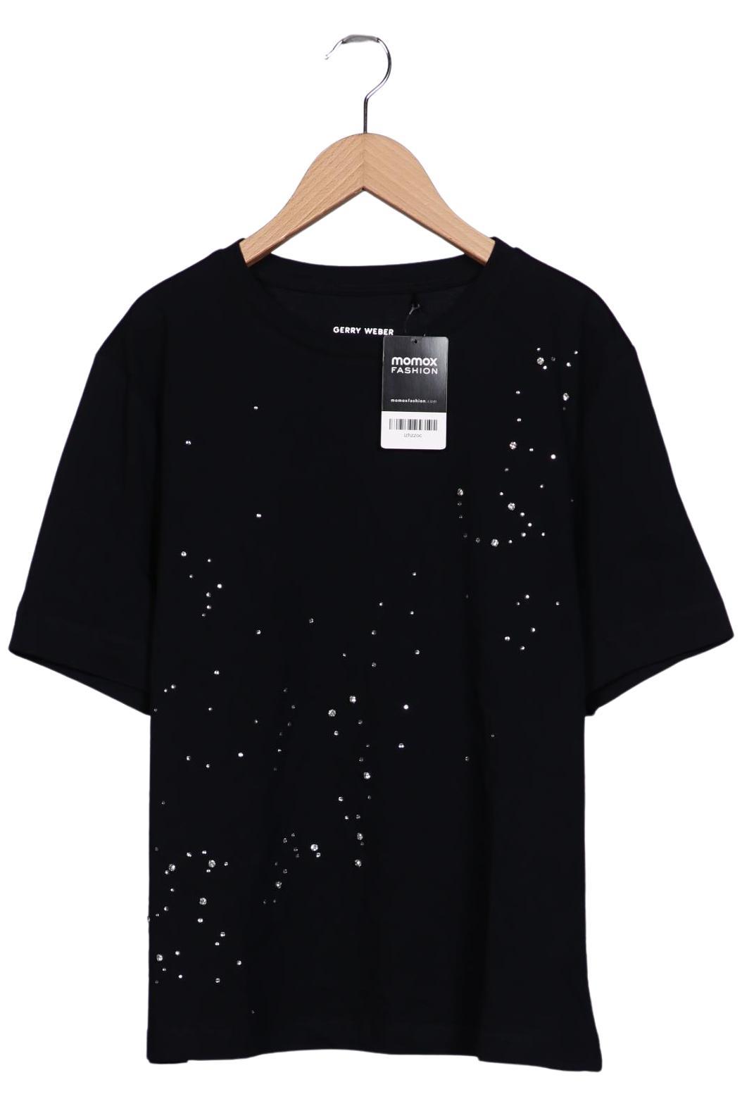 

Gerry Weber Damen T-Shirt, schwarz, Gr. 42