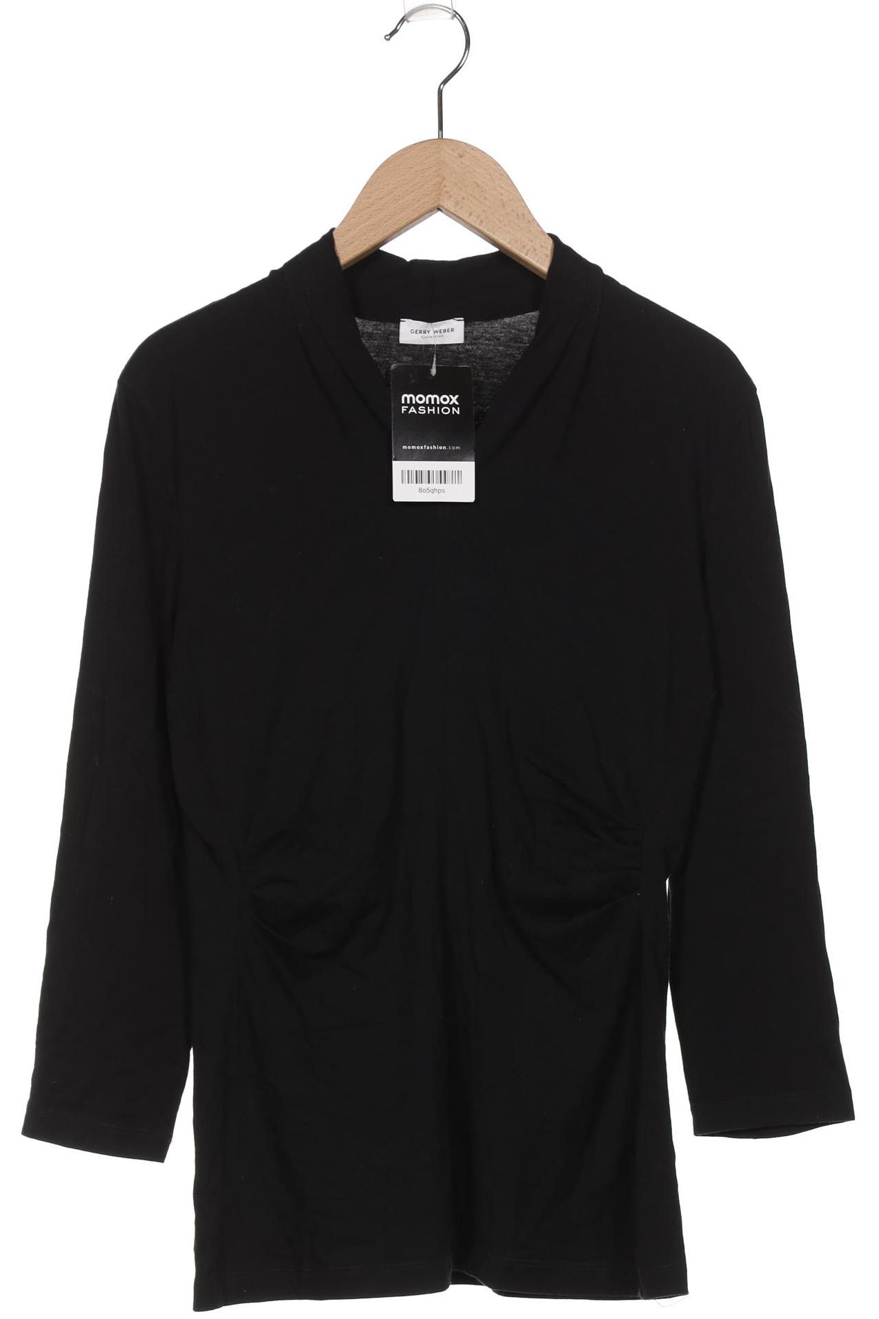 

Gerry Weber Damen Langarmshirt, schwarz, Gr. 36