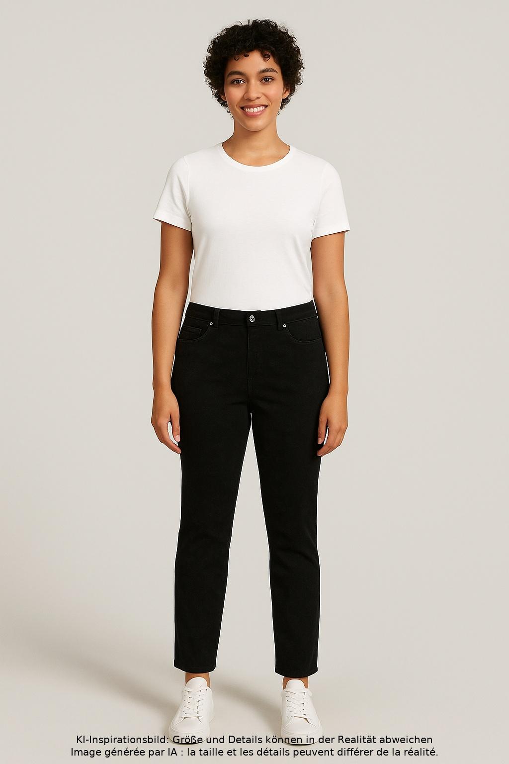 

Gerry Weber Damen Jeans, schwarz, Gr. 27