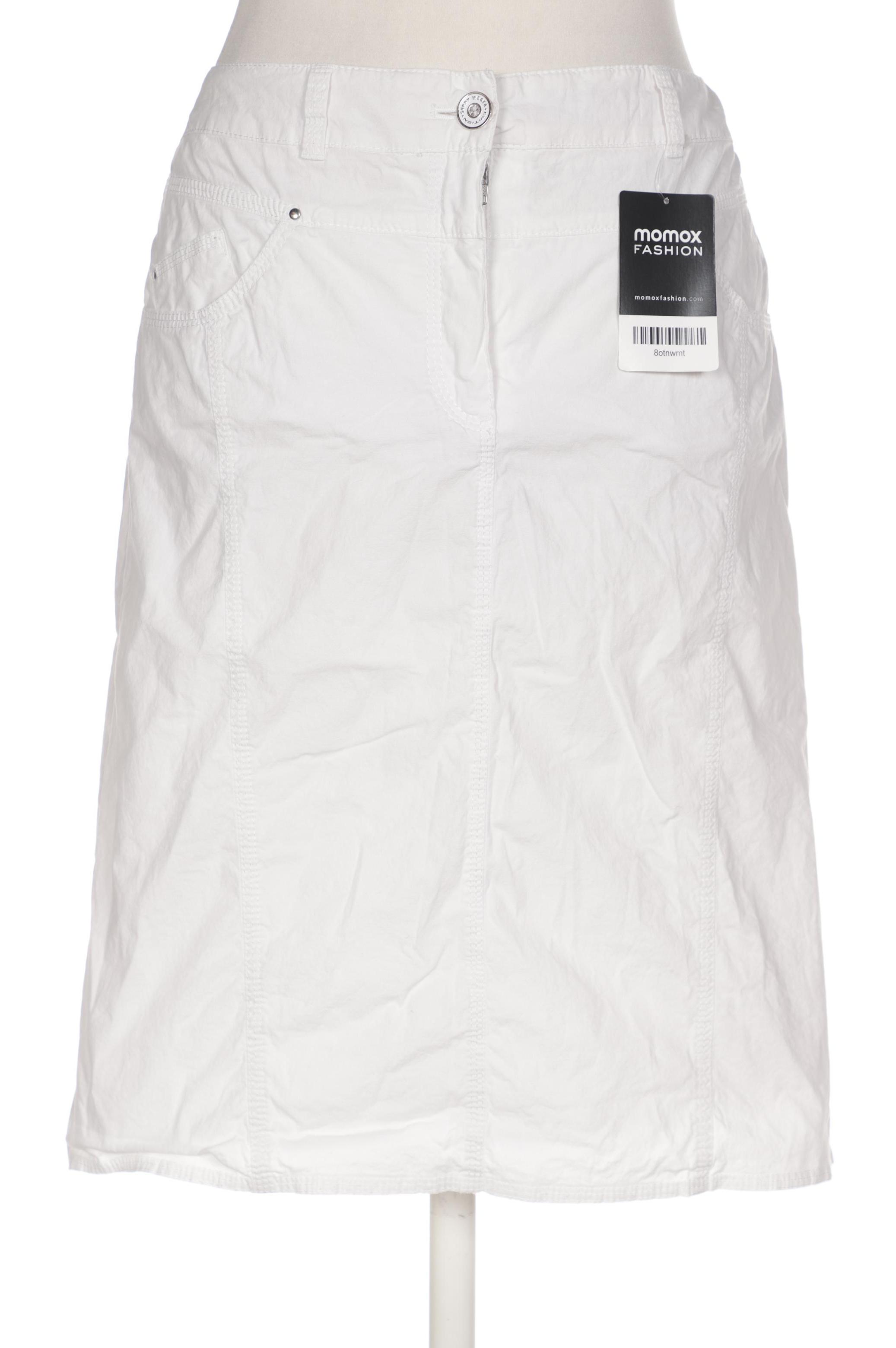 

Gerry Weber Damen Rock, weiß, Gr. 30