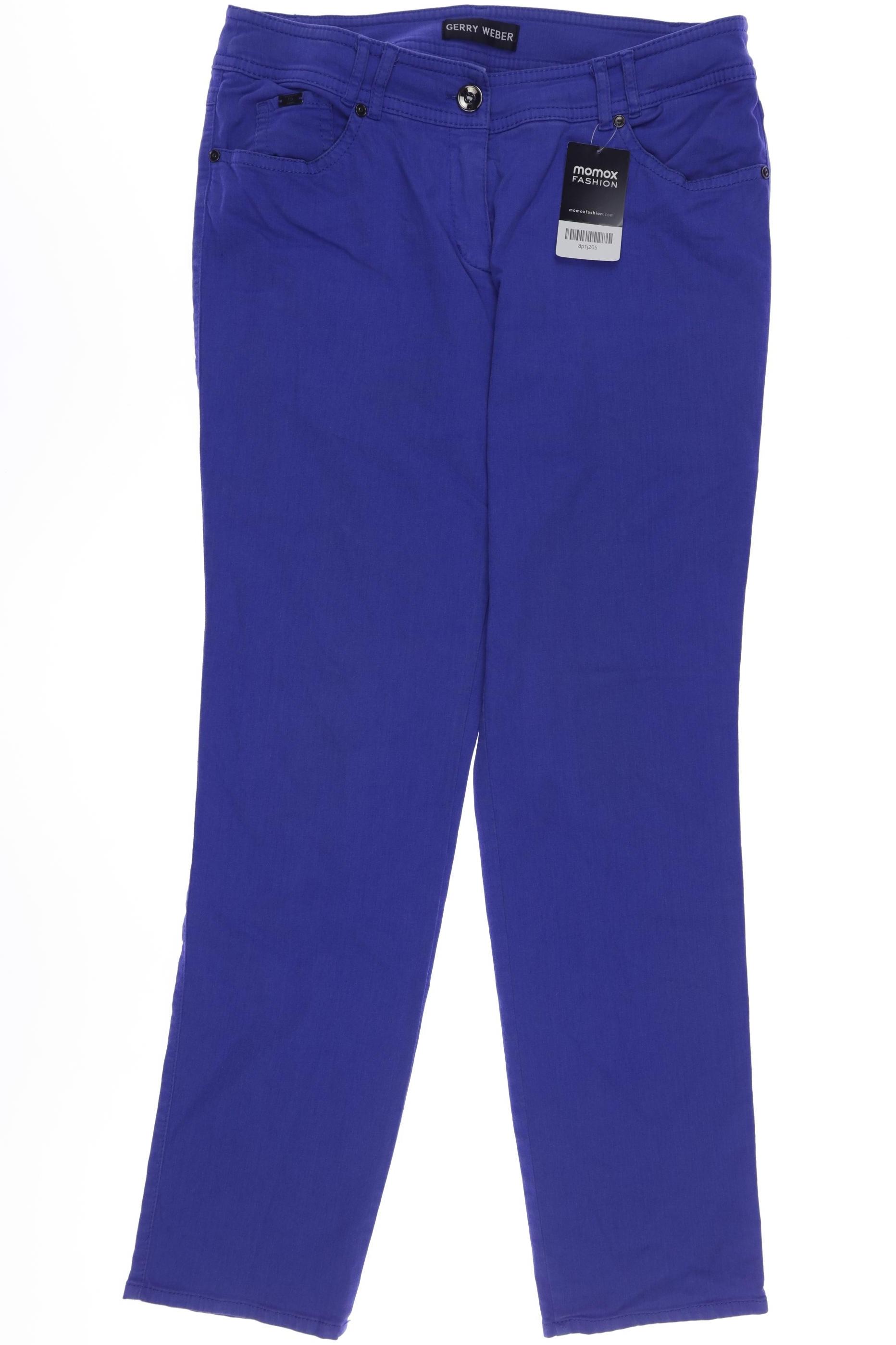

Gerry Weber Damen Stoffhose, blau, Gr. 42