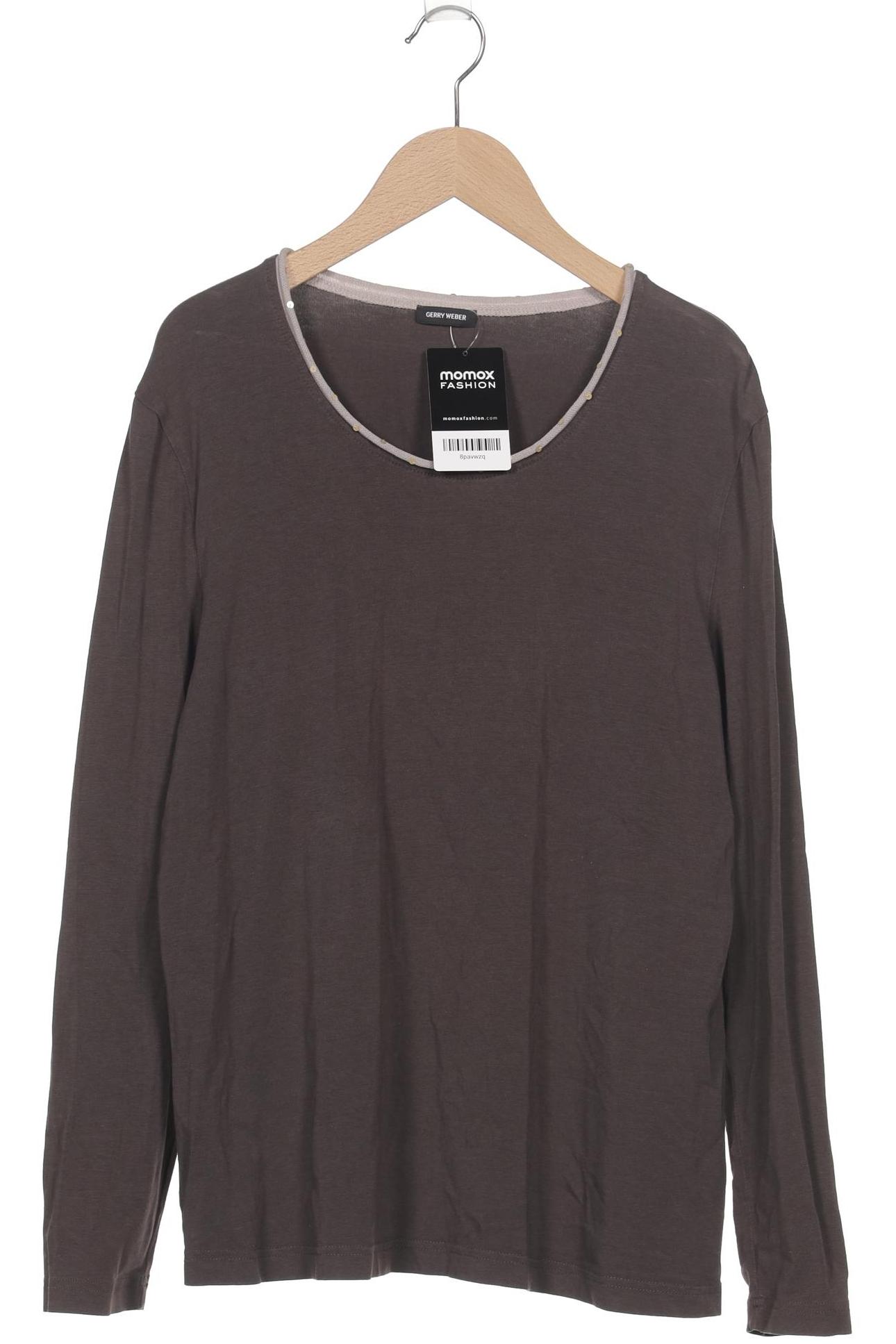 Thumbnail - Gerry Weber Damen Langarmshirt, grau, Gr. 44
