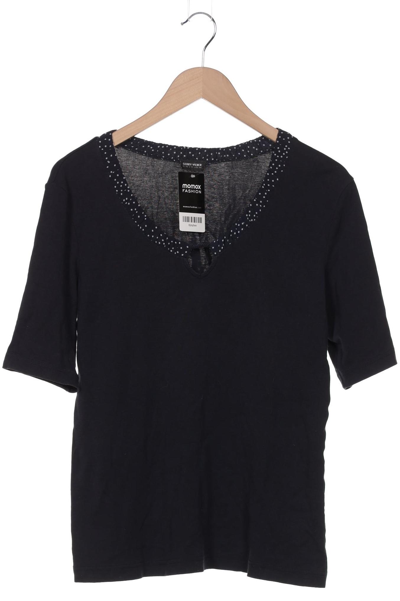 

Gerry Weber Damen T-Shirt, marineblau, Gr. 42