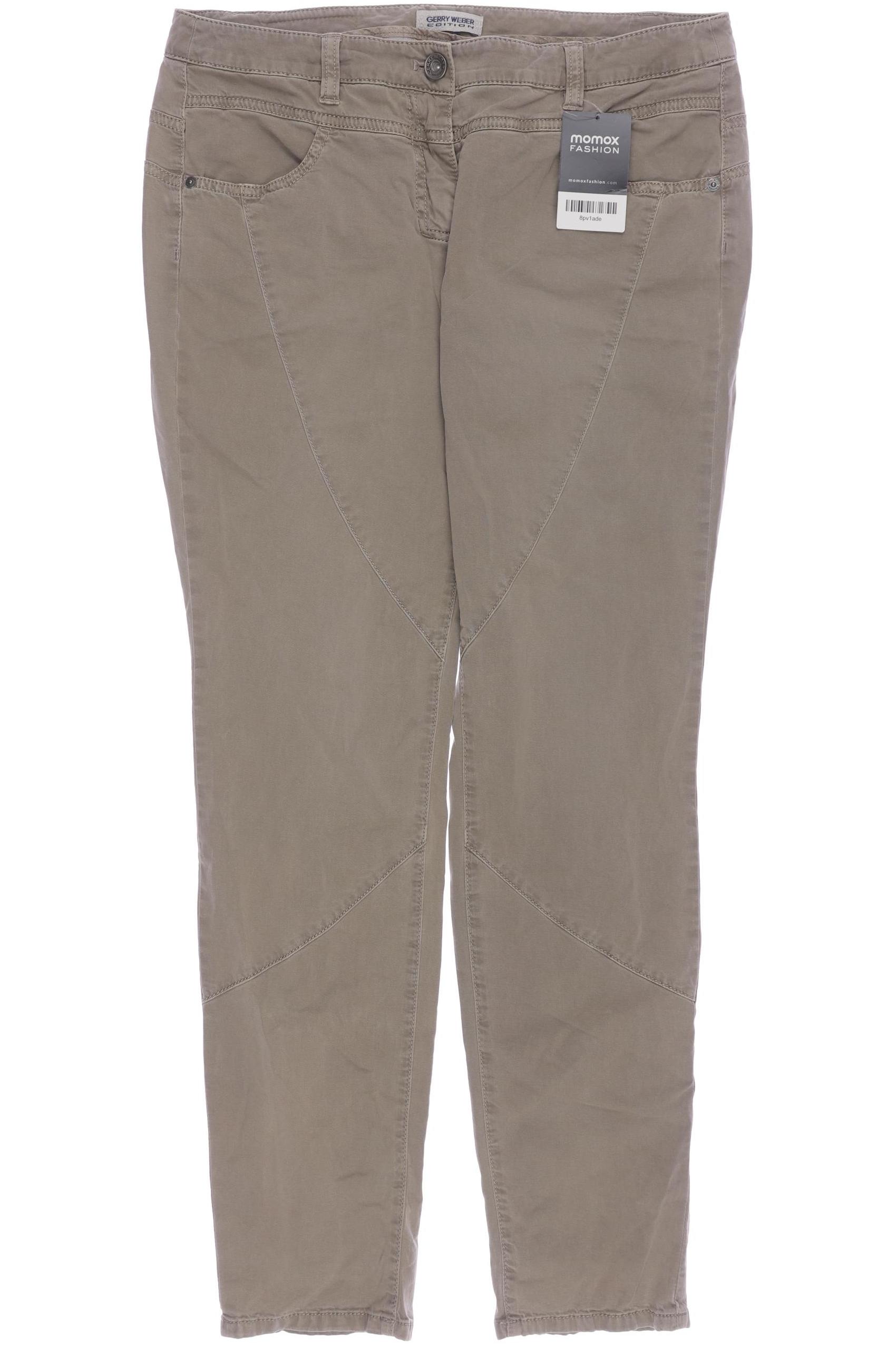 

Gerry Weber Damen Jeans, beige, Gr. 40